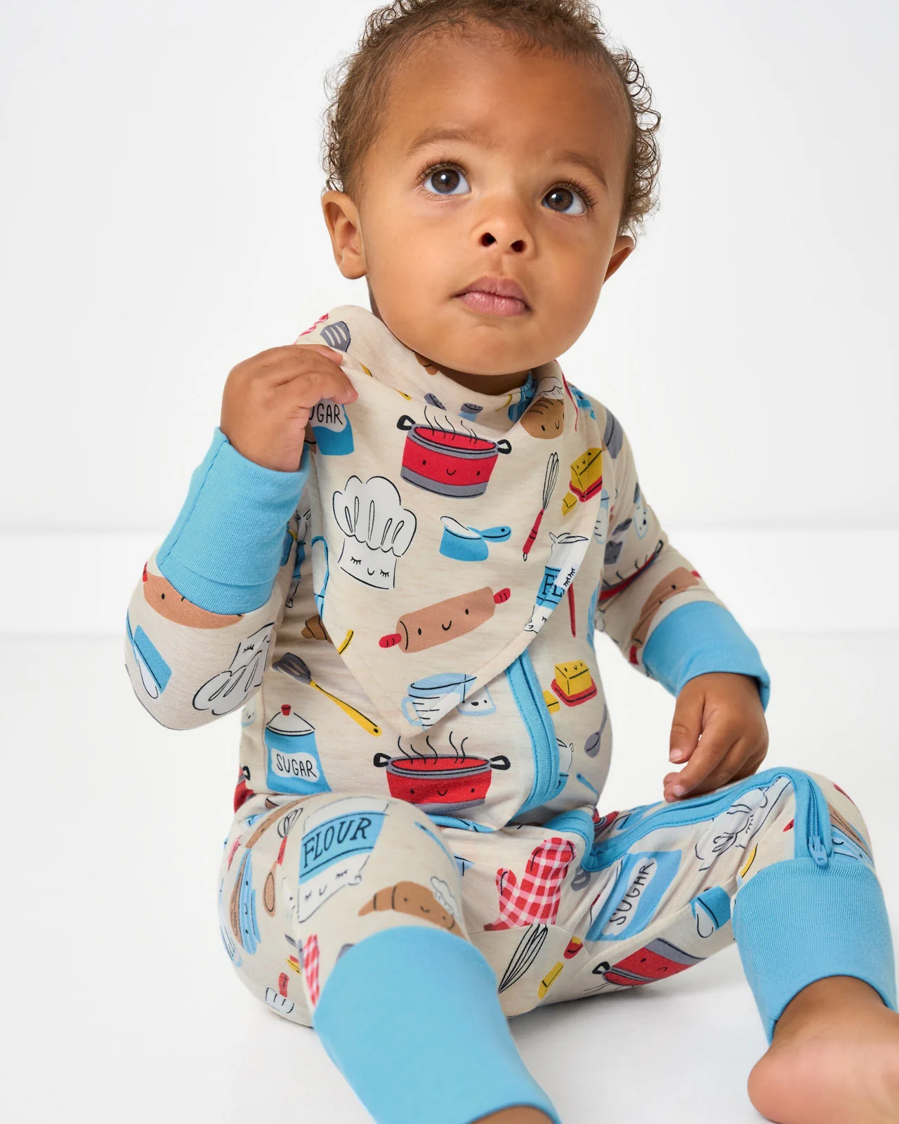 Little Chef Bandana Bib - Image 3
