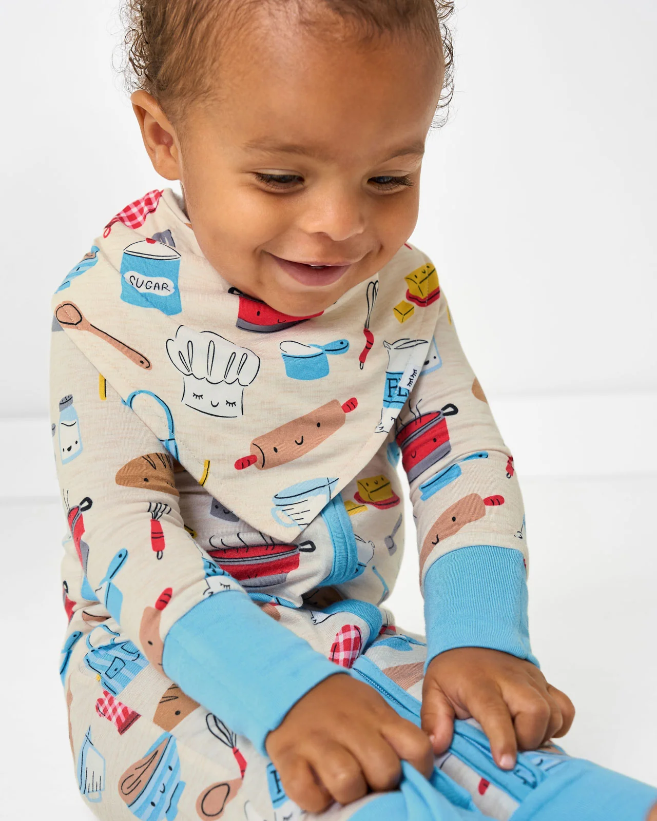 Little Chef Bandana Bib - Image 4