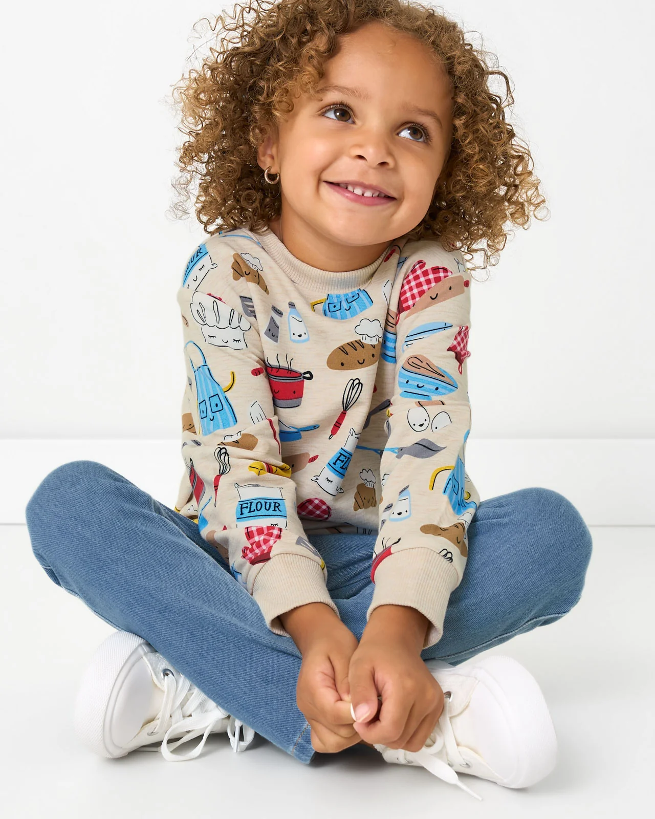 Little Chef Crewneck Sweatshirt - Image 4