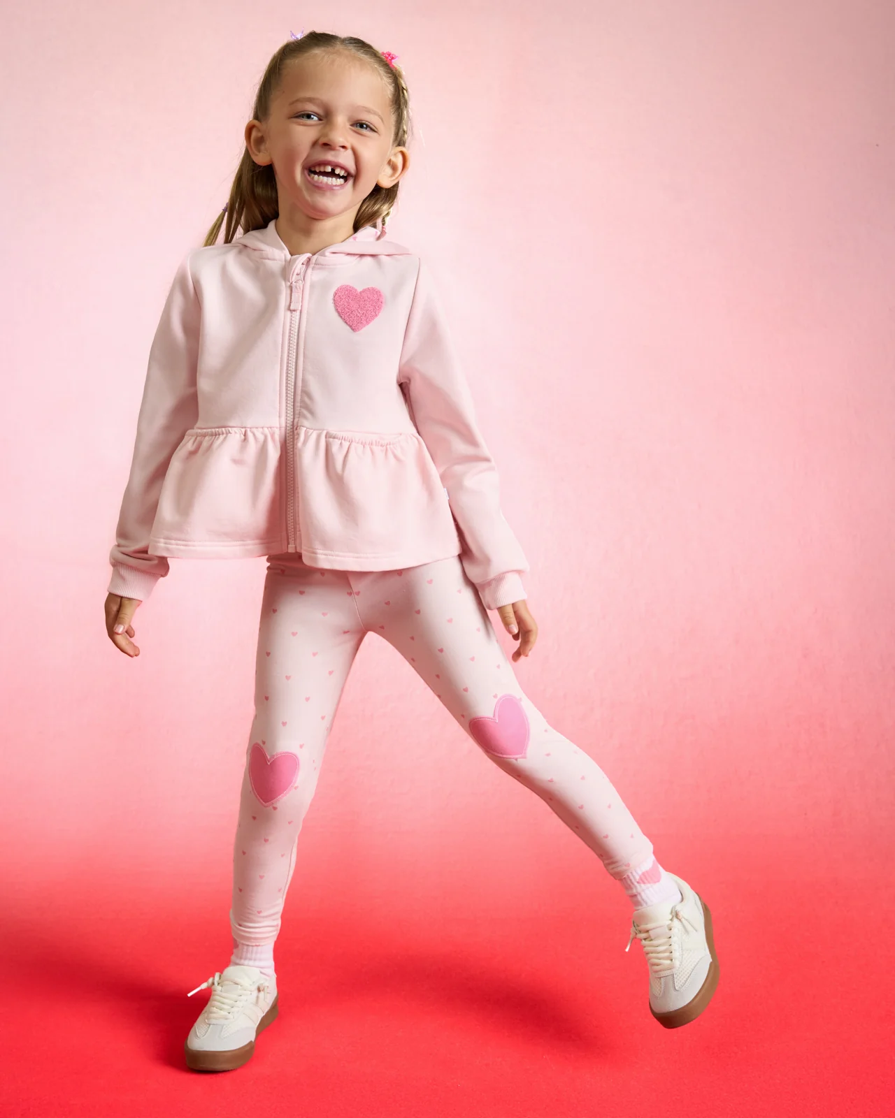Little Love Heart Patch Legging - Image 2