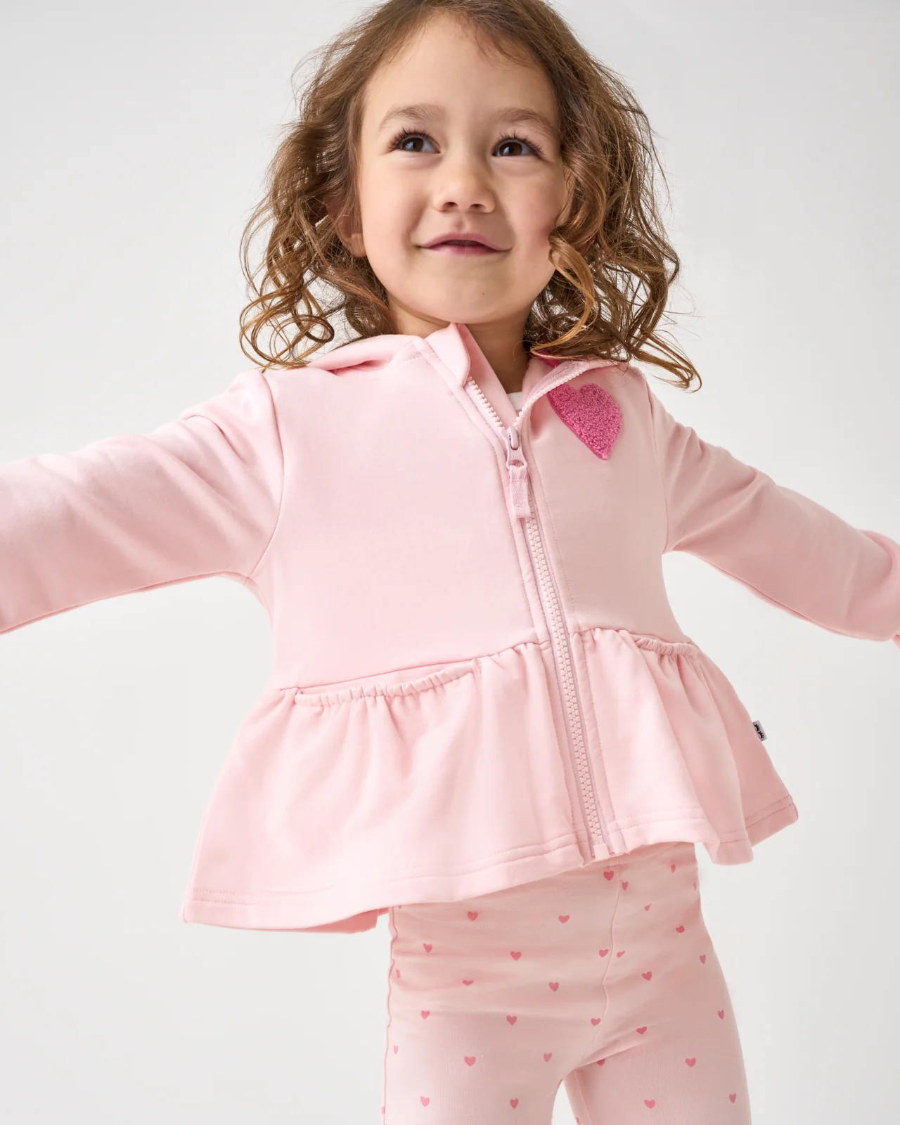 Little Love Flare Zip Hoodie - Image 5