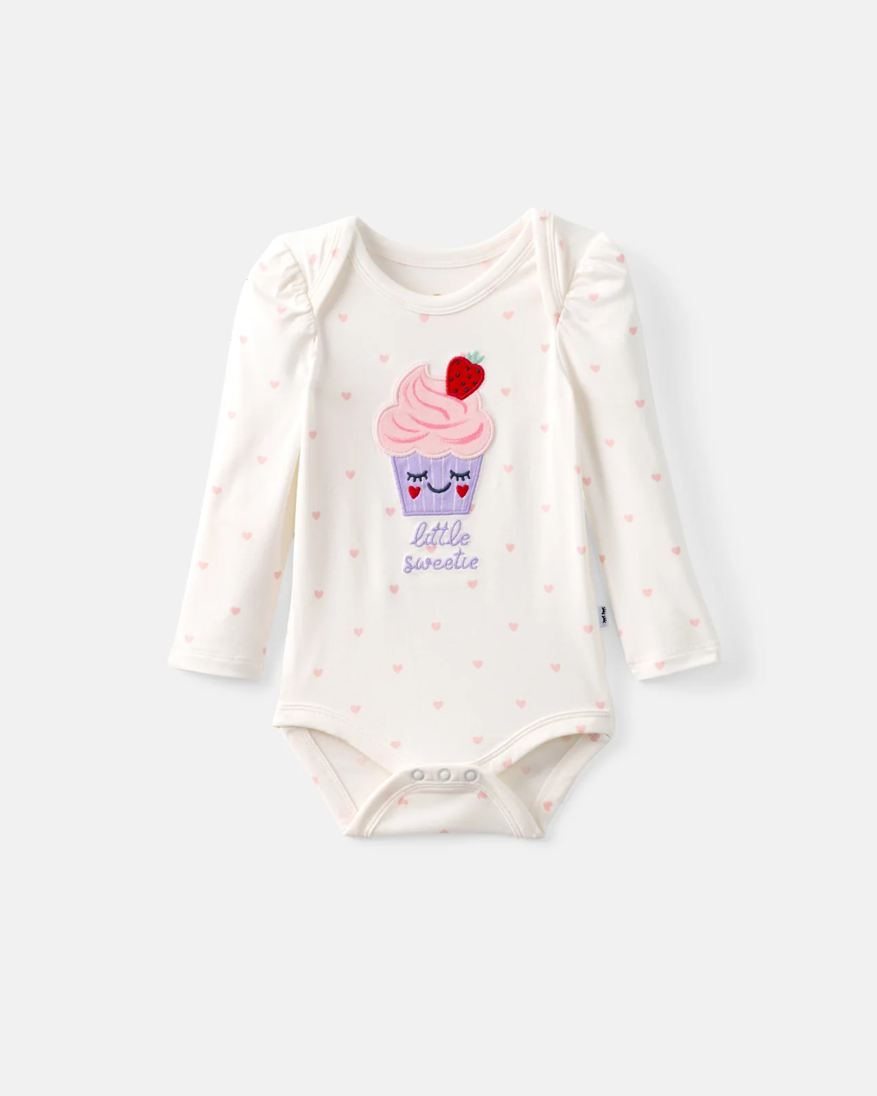 Little Sweetie Puff Sleeve Bodysuit - Image 5