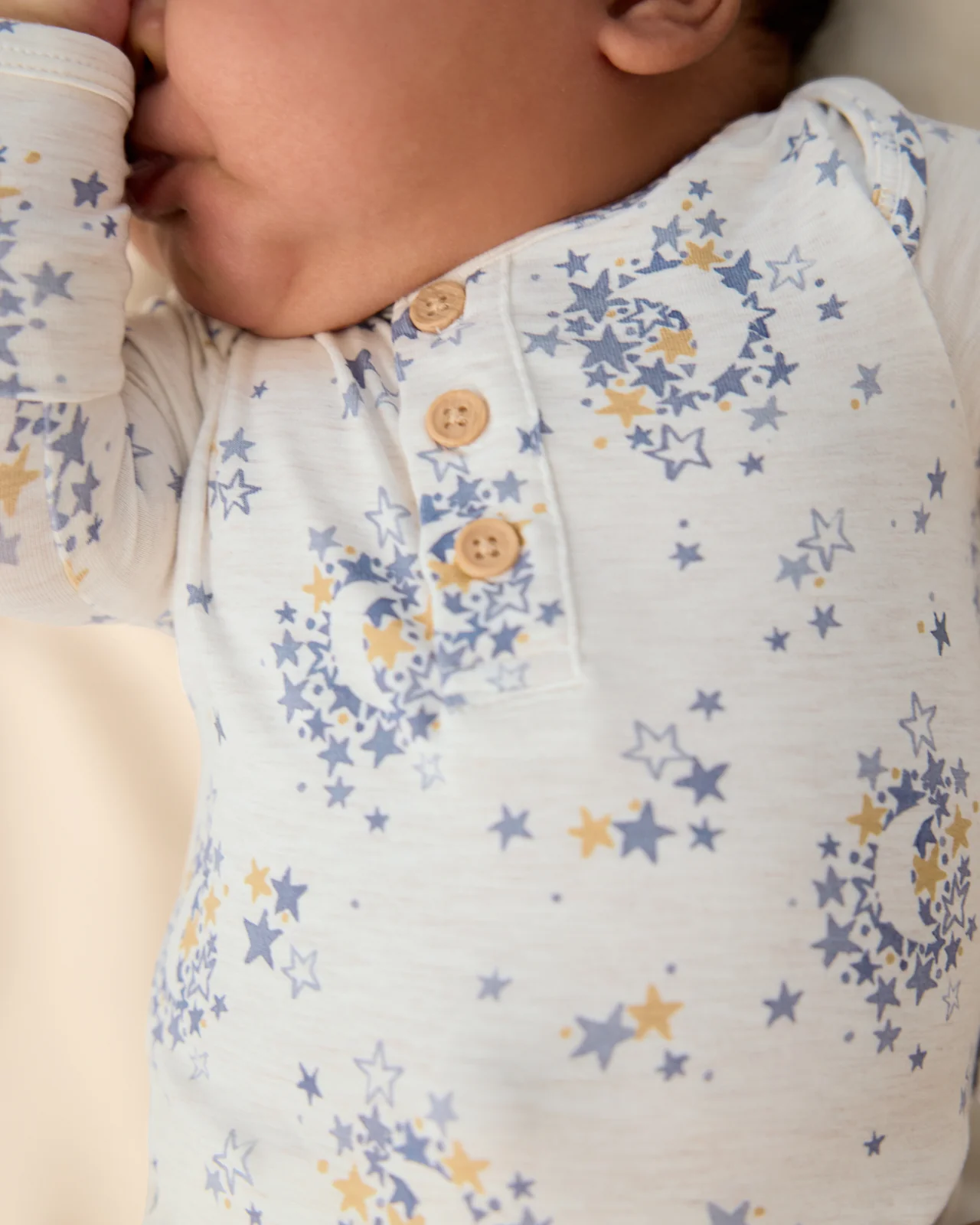 Lullaby Sky Henley Bodysuit - Image 2