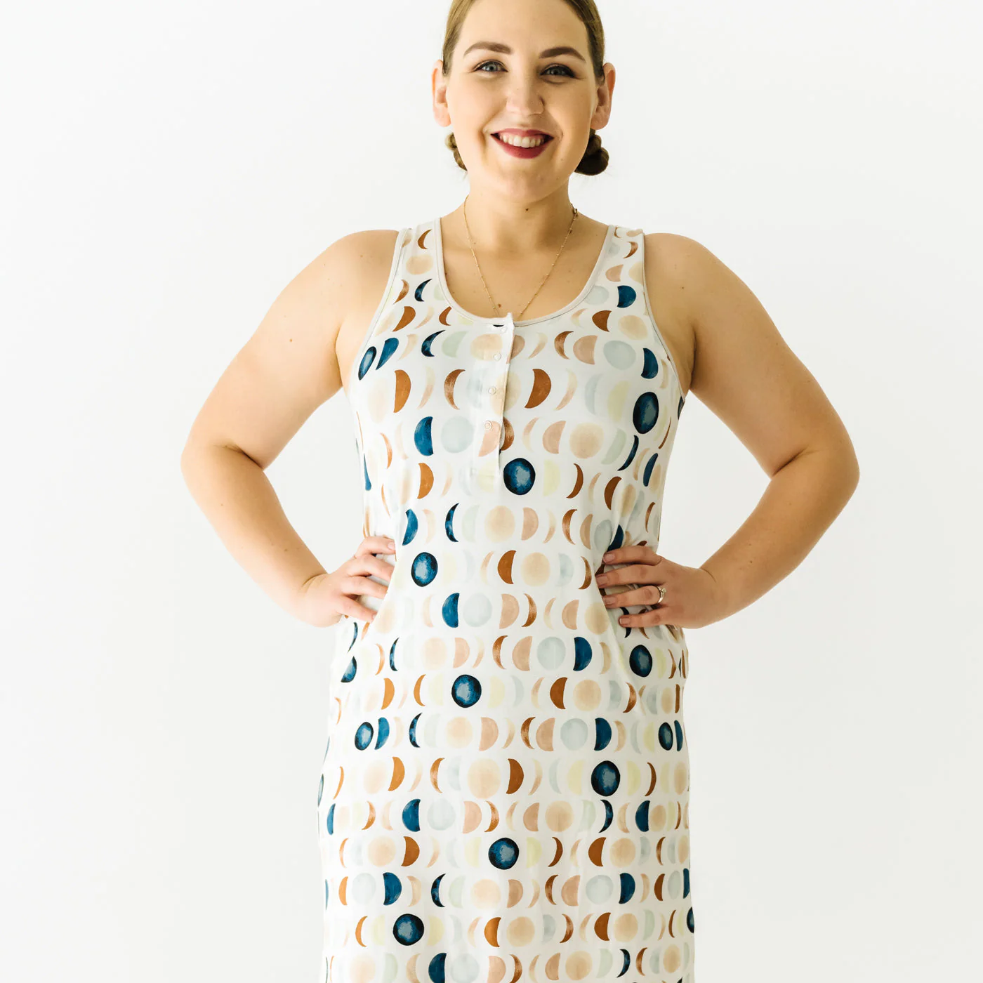 Luna Neutral Women's Tank Nightgown - Image 3