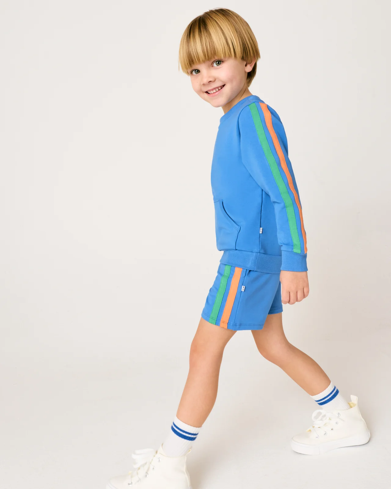 Major Blue Pocket Crewneck - Image 3