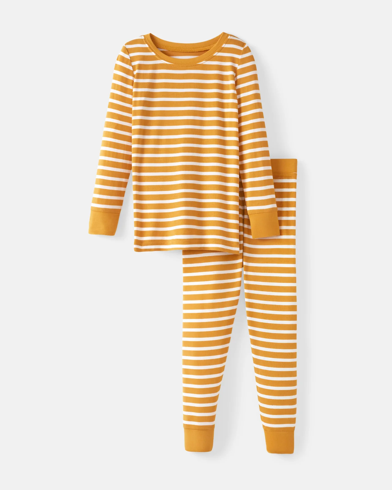 Marigold Stripe Two-Piece Pajama Set - Image 8