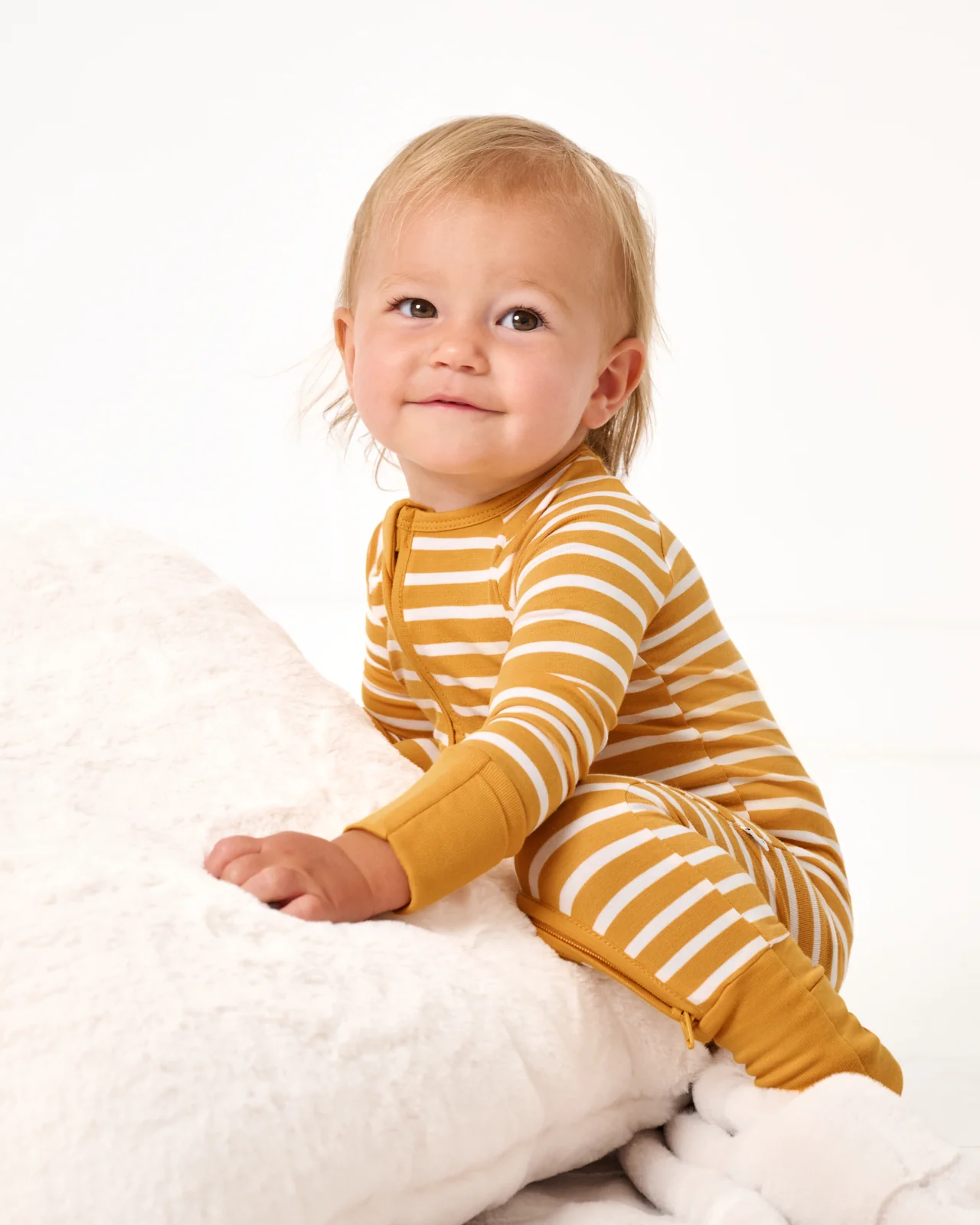 Marigold Stripe Zippy - Image 3