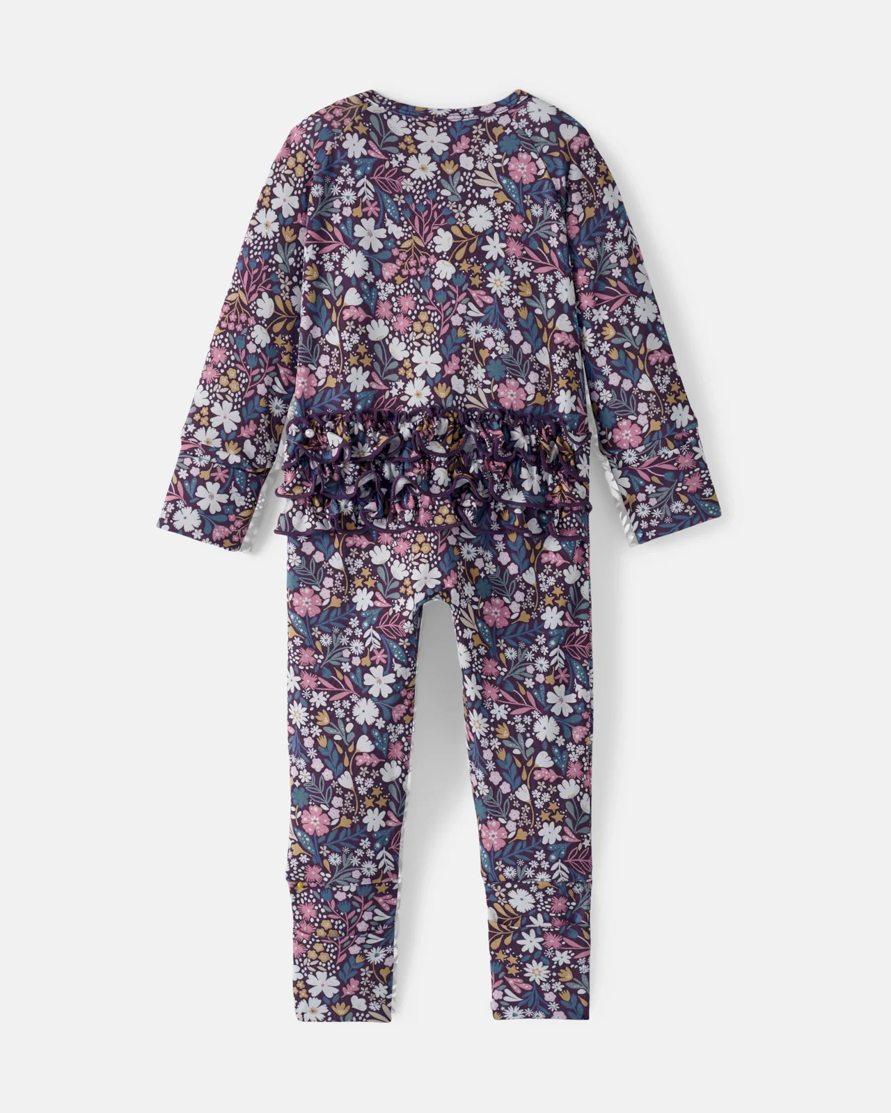 Midnight Petals Ruffle Zippy - Image 7