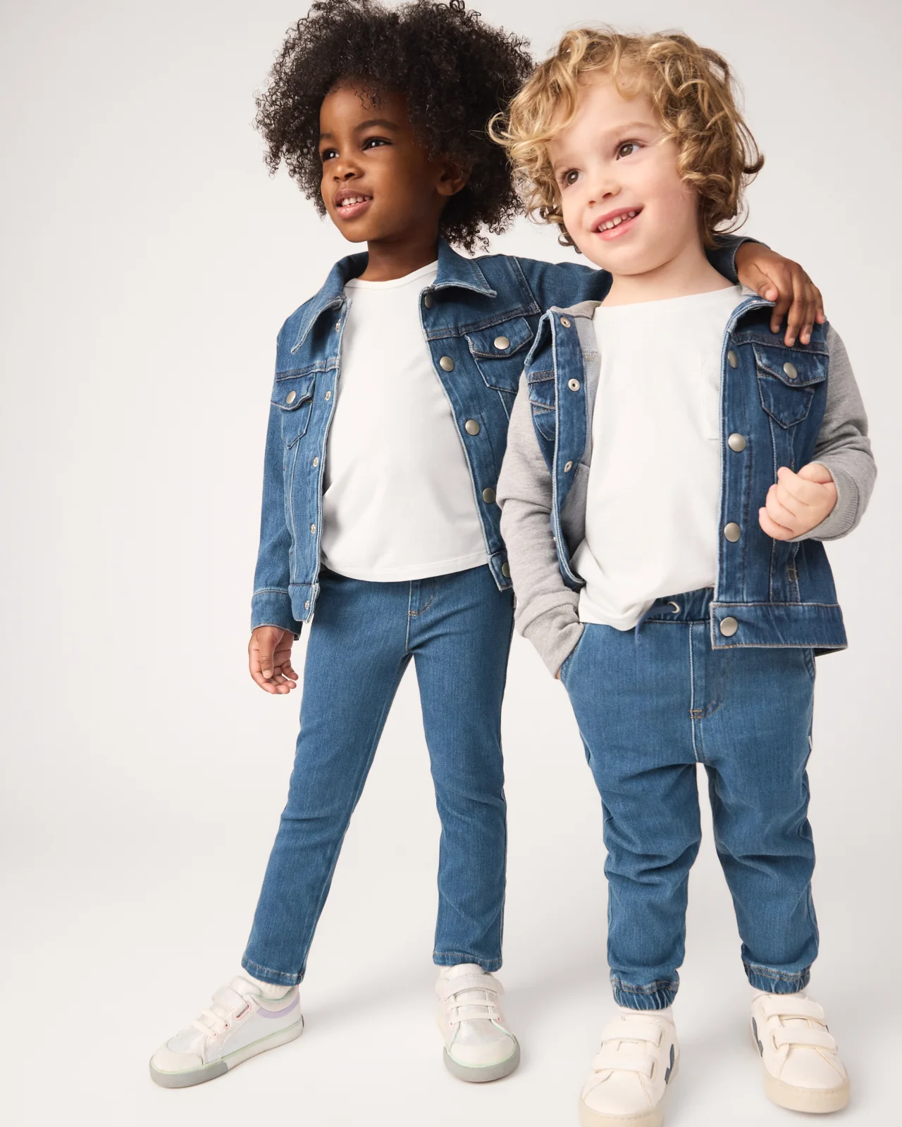 Midwash Blue Denim Jogger - Image 4