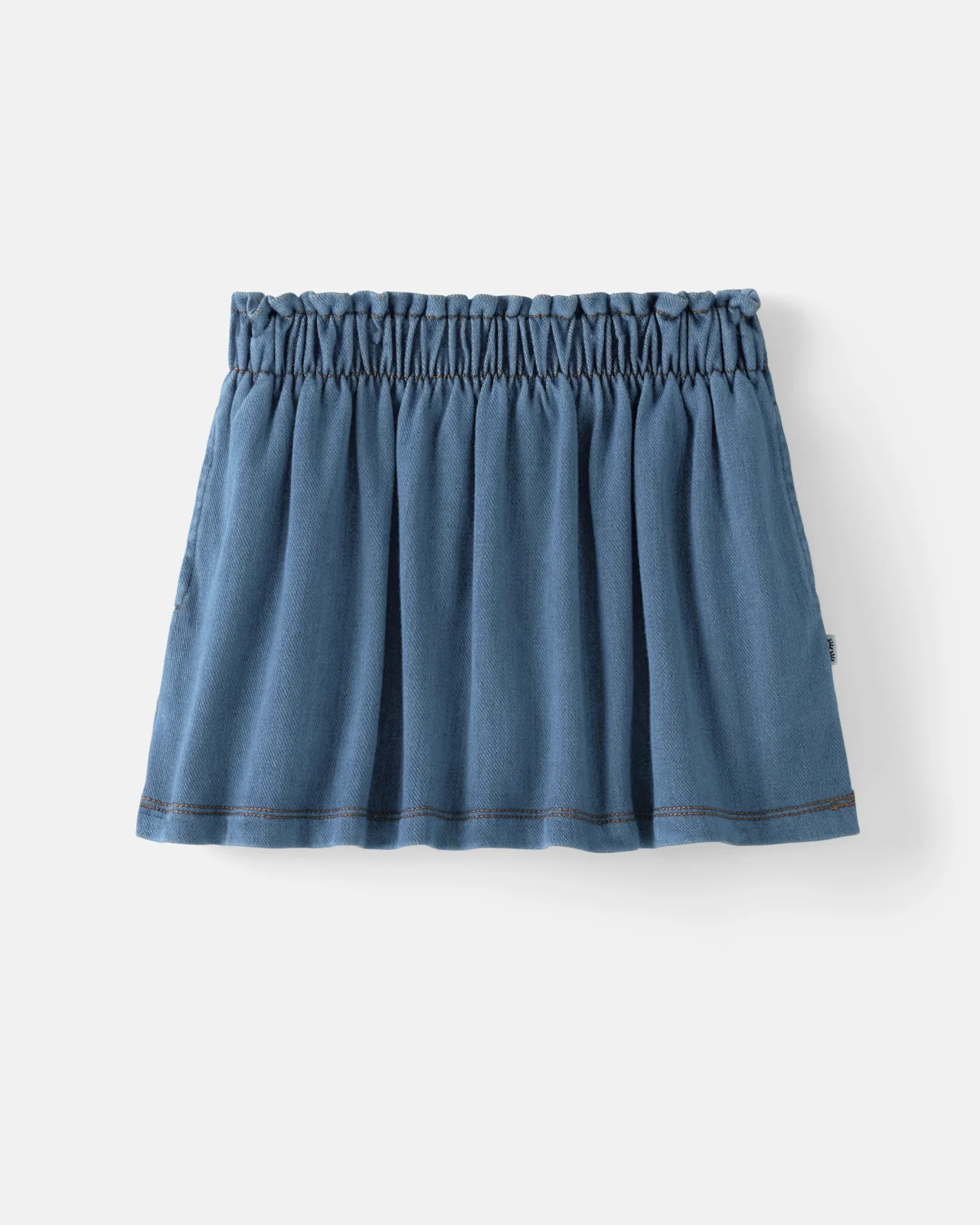 Midwash Blue Denim Skort - Image 5
