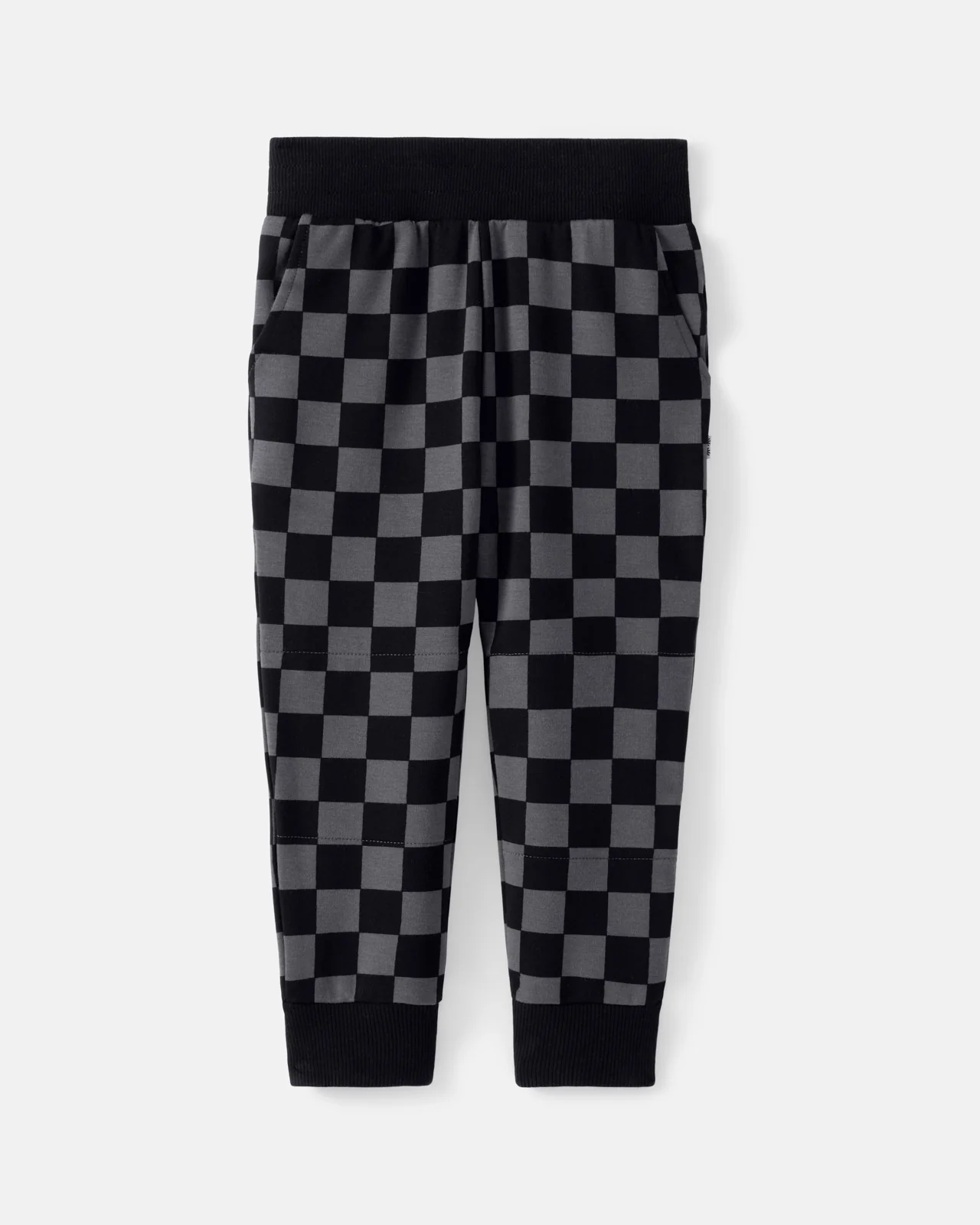 Monochrome Checks Jogger - Image 6