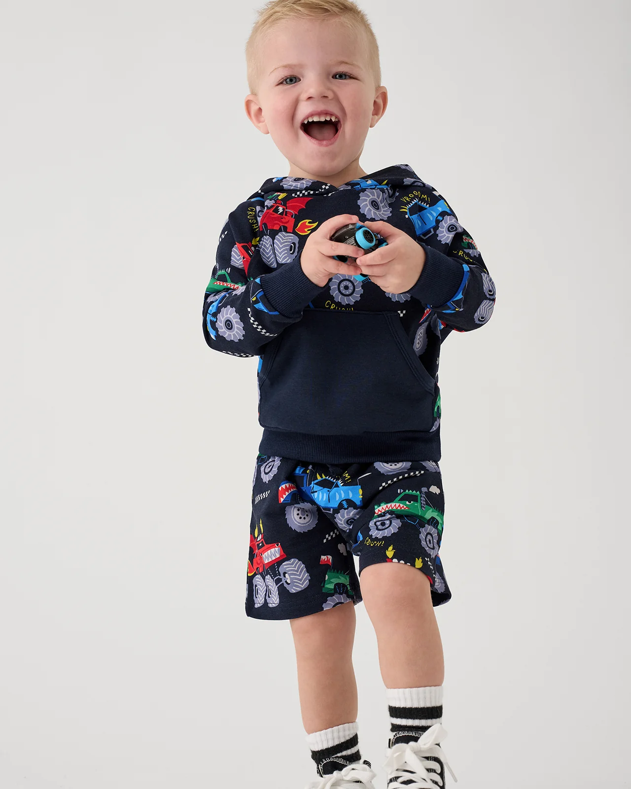 Monster Truck Madness Drawstring Shorts - Image 5