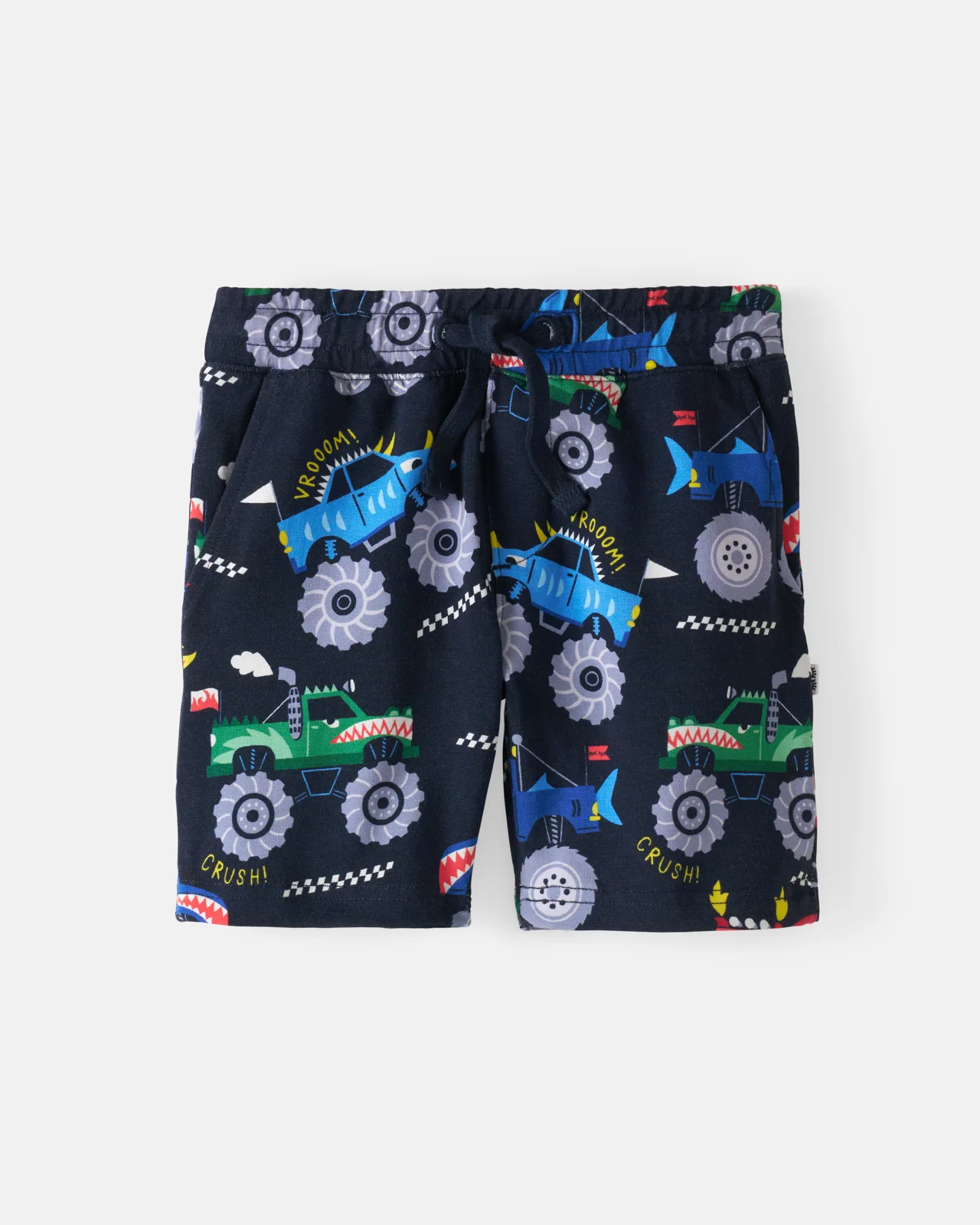 Monster Truck Madness Drawstring Shorts - Image 6