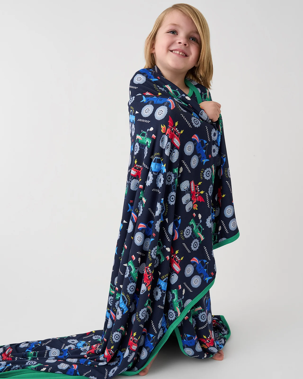 Monster Truck Madness Large Cloud Blanket® - Image 3