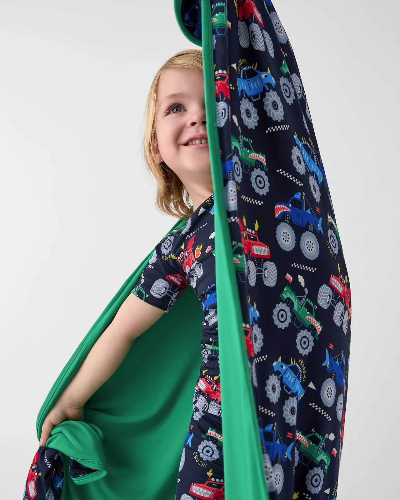 Monster Truck Madness Large Cloud Blanket® - Image 4
