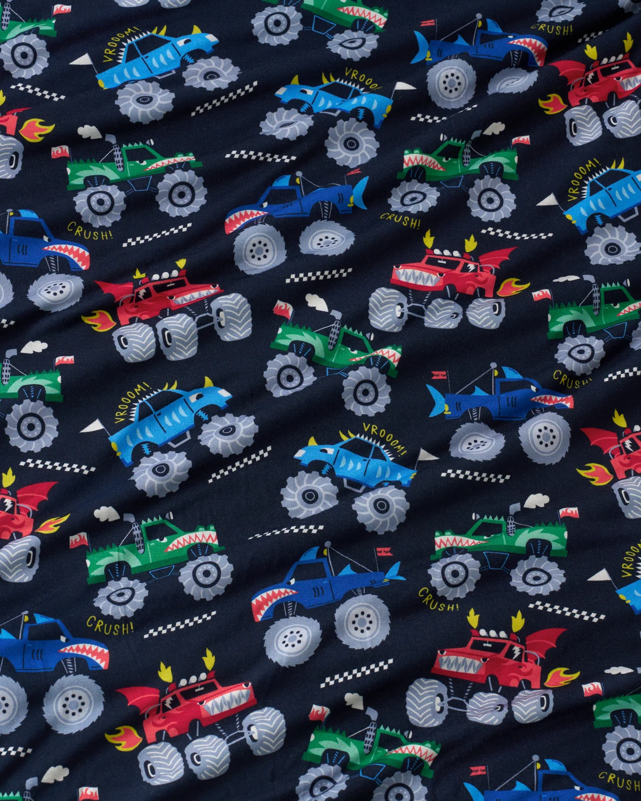 Monster Truck Madness Large Cloud Blanket® - Image 5