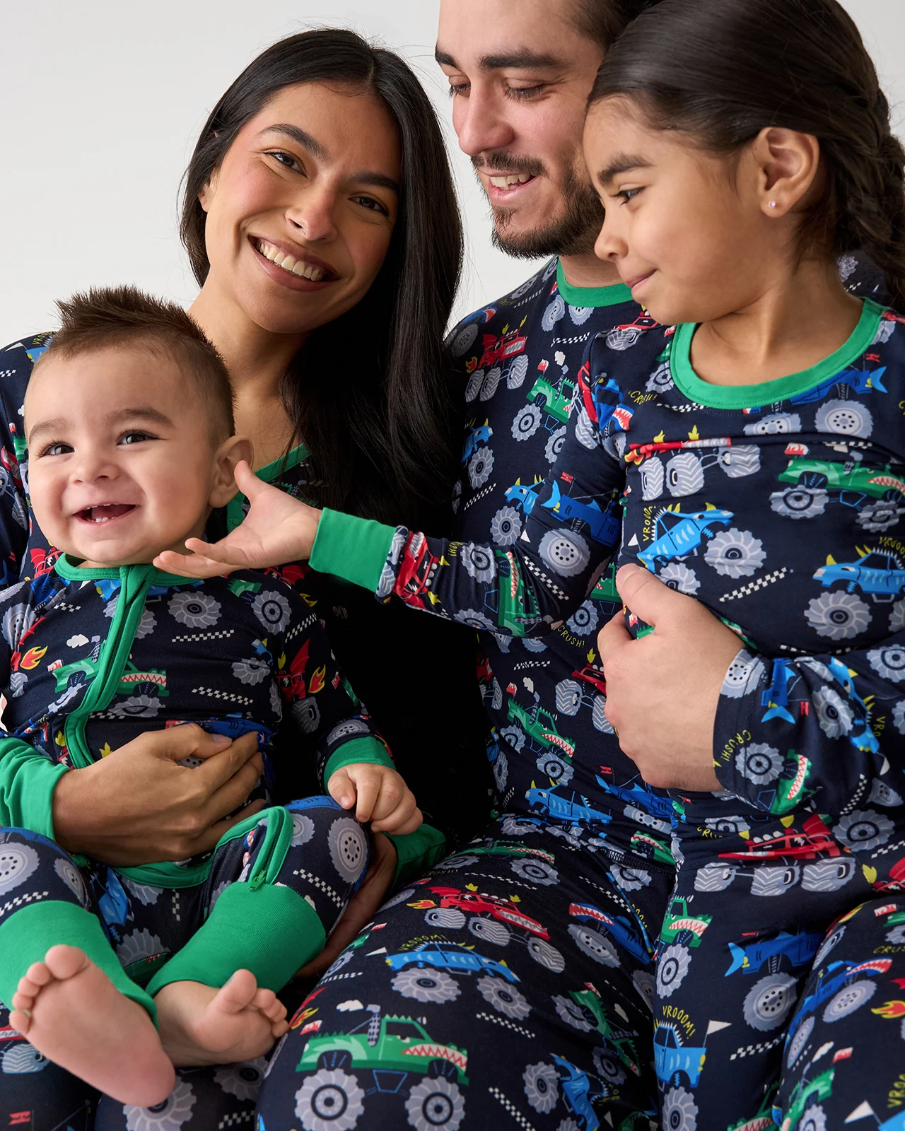 Monster Truck Madness Men's Pajama Pants - Image 4