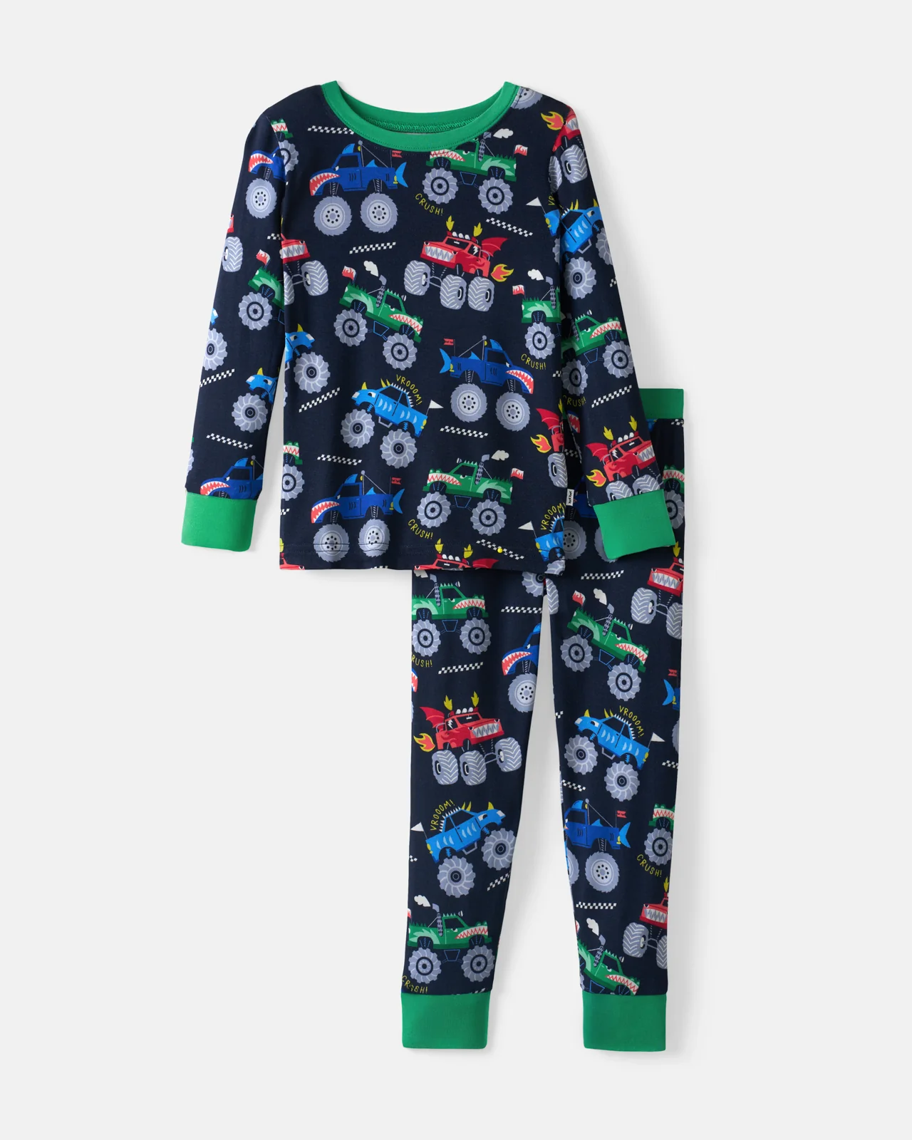 Monster Truck Madness Two-Piece Pajama Set - Image 7