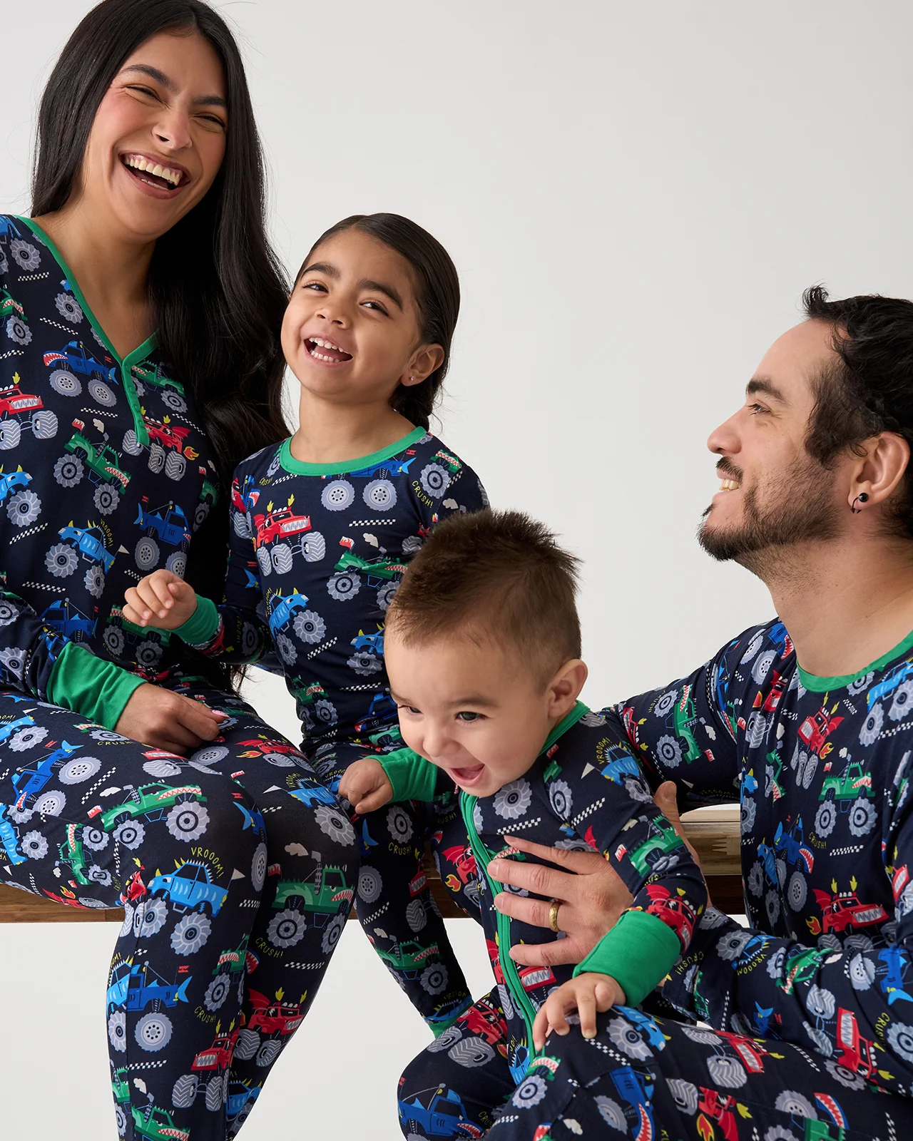 Monster Truck Madness Women's Pajama Pants - Image 4