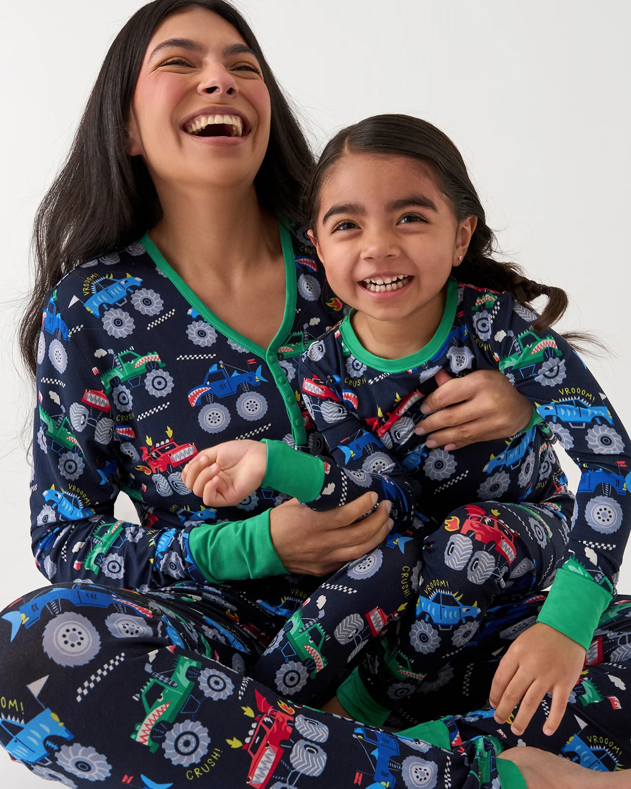 Monster Truck Madness Women's Pajama Pants - Image 5