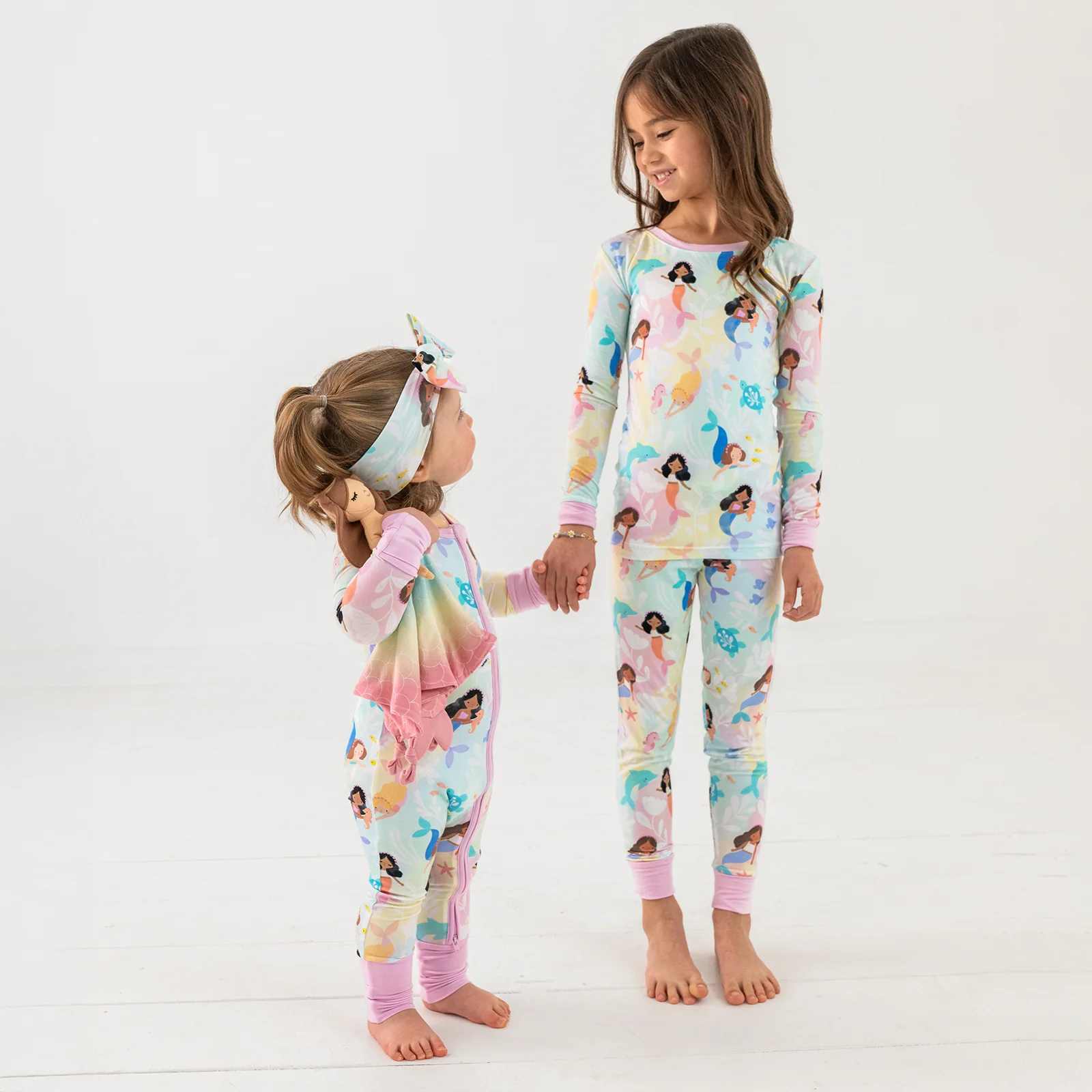 Mystic Mermaids Two-Piece Pajama Set - Image 4