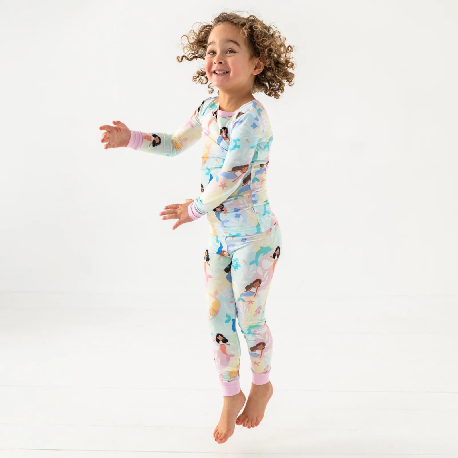 Mystic Mermaids Two-Piece Pajama Set - Image 6
