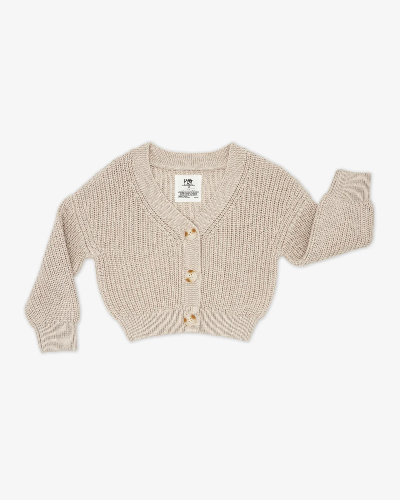 Natural Heather Cropped Sweater - Image 5