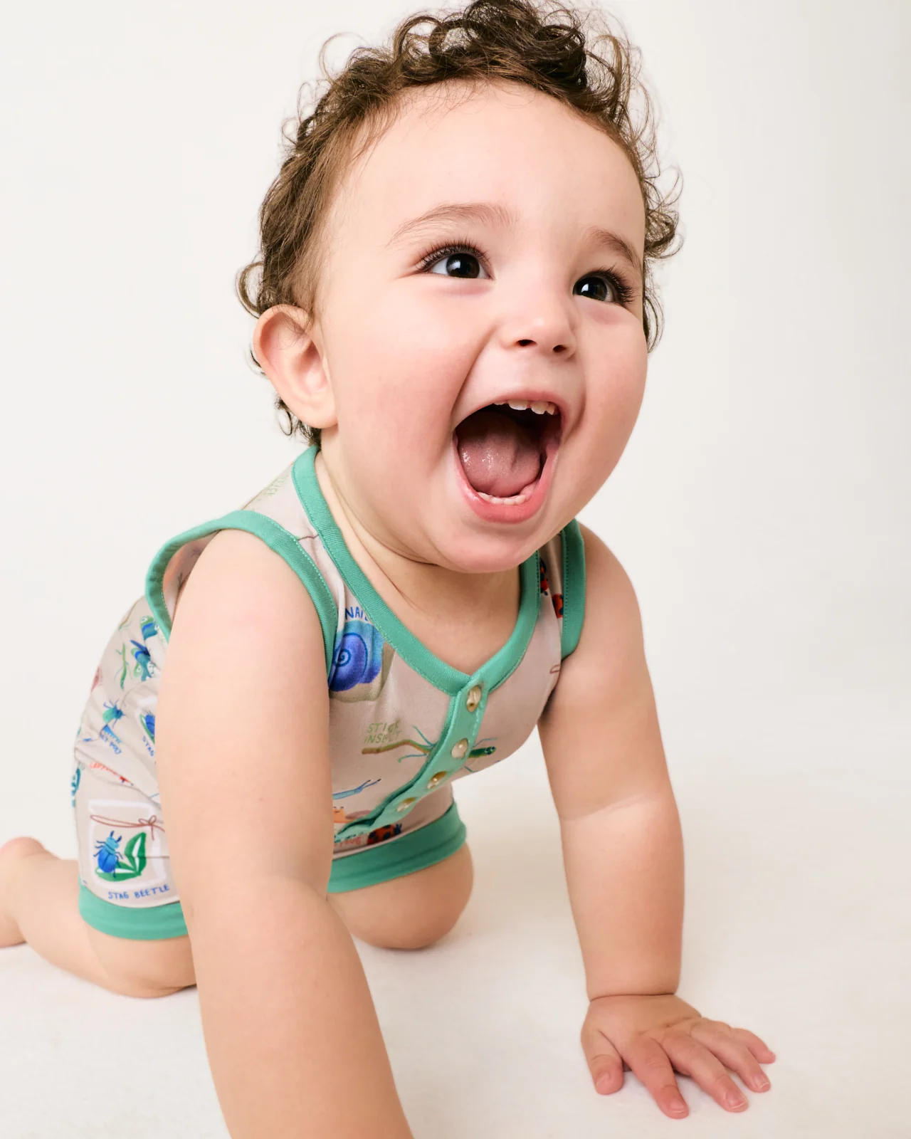 Nature Notes Henley Romper - Image 3