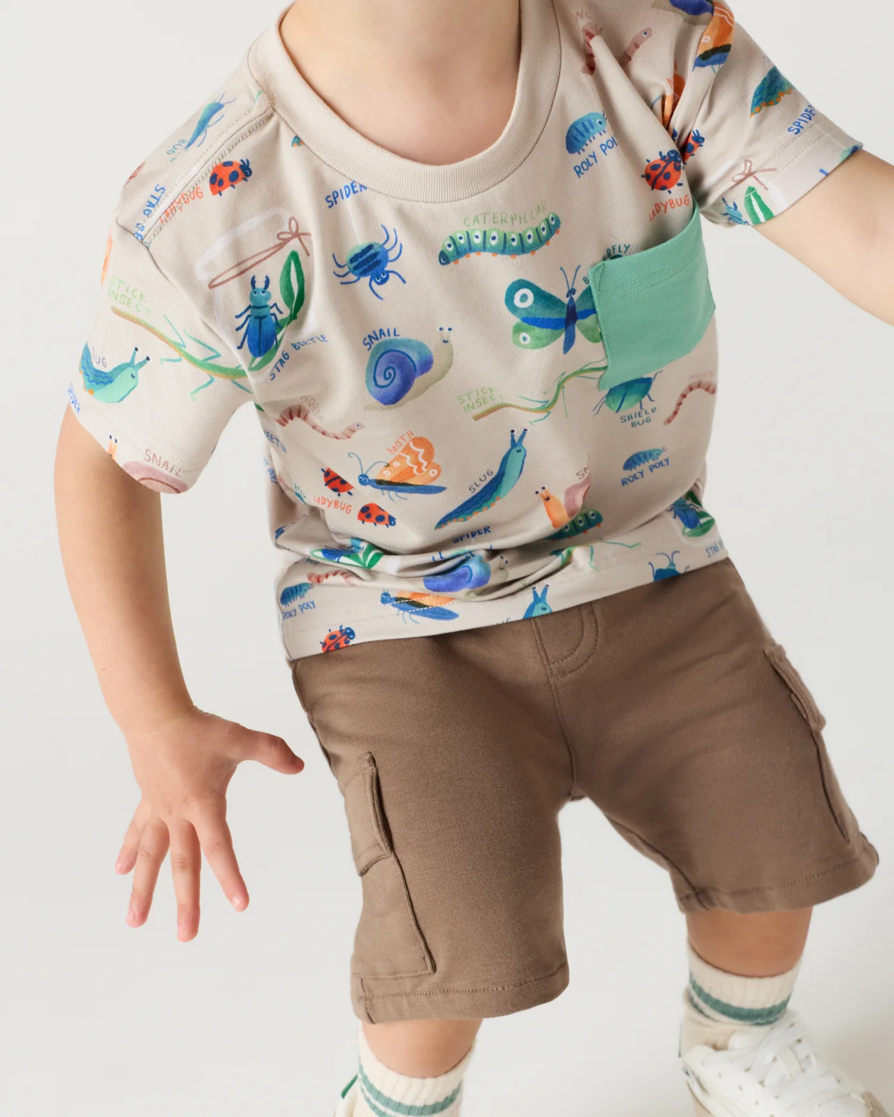 Nature Notes Relaxed Pocket Tee - Image 3