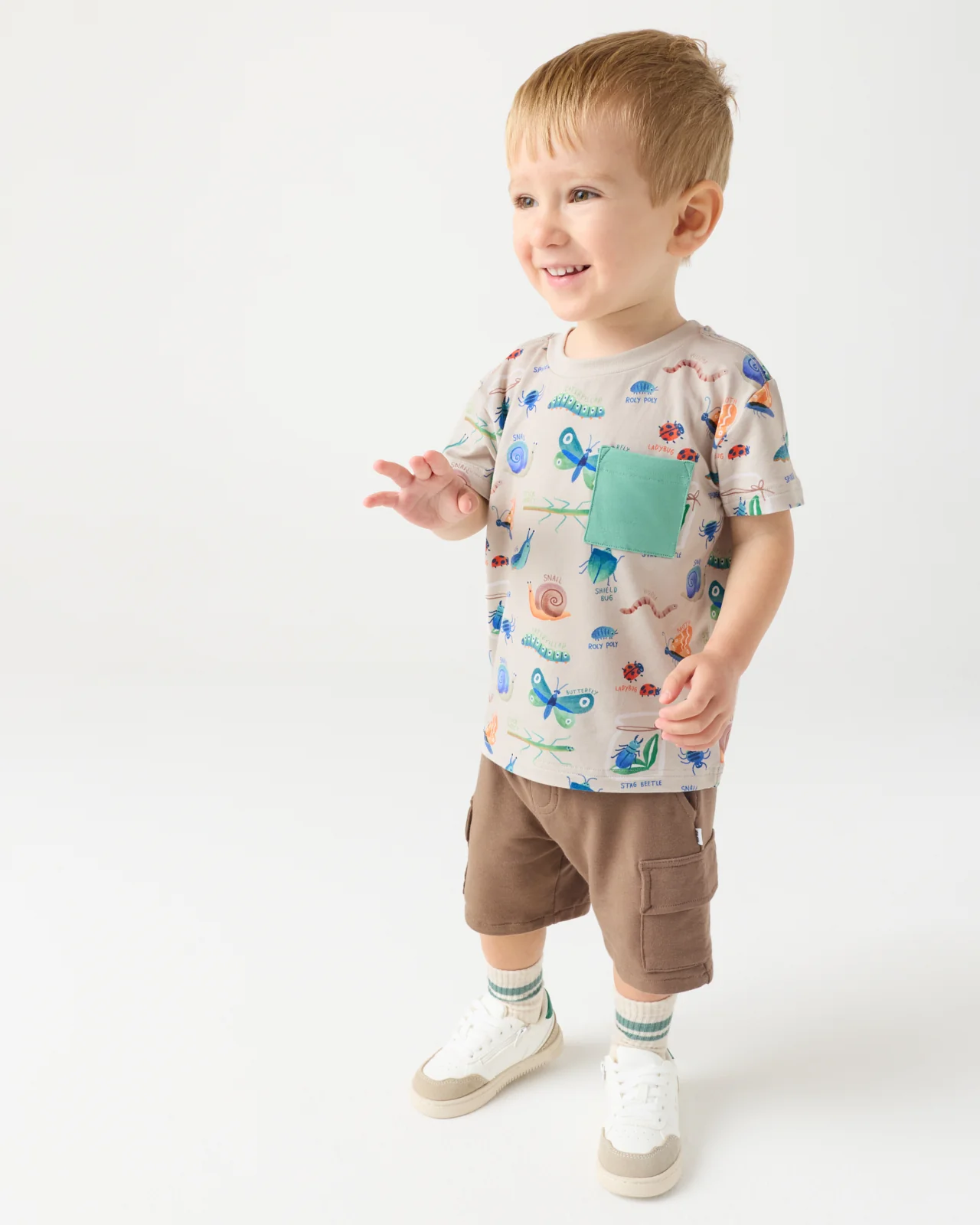 Nature Notes Relaxed Pocket Tee - Image 4