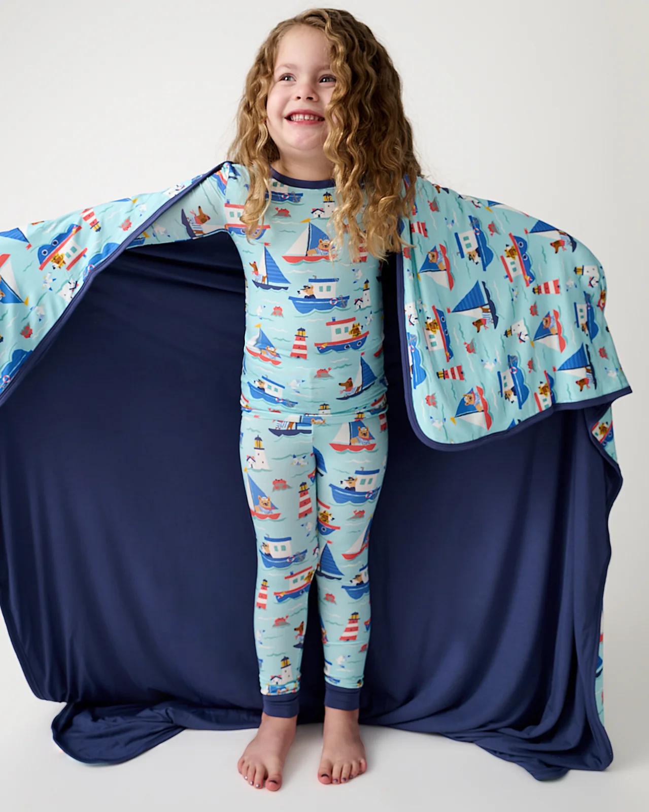 Nautical Paws Large Cloud Blanket® - Image 2