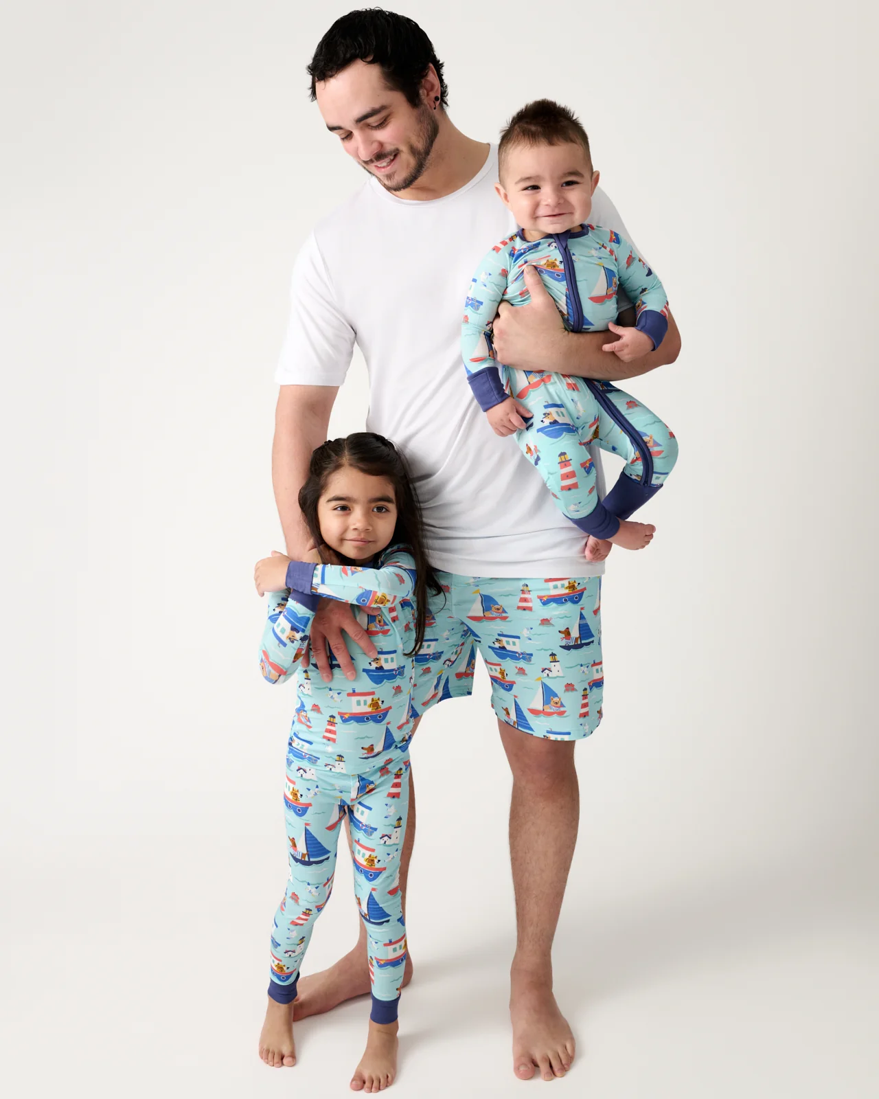 Nautical Paws Men's Pajama Shorts - Image 4