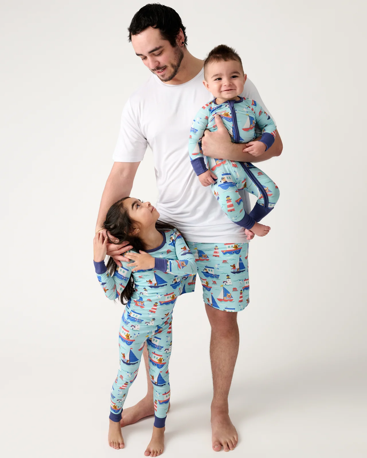 Nautical Paws Two-Piece Pajama Set - Image 5
