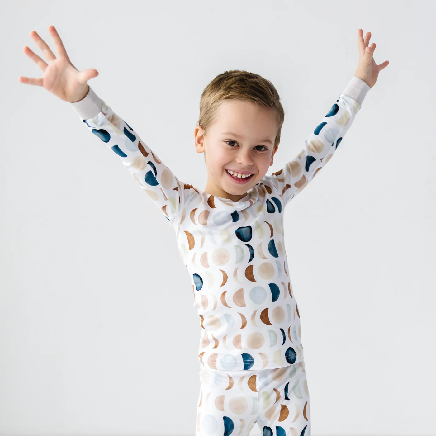 Luna Neutral Two-Piece Pajama Set - Image 3