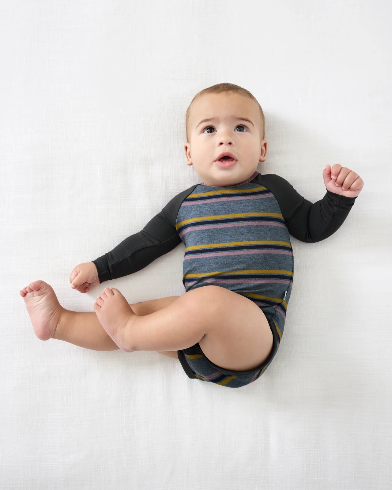 Ollie Stripe Raglan Bodysuit - Image 3