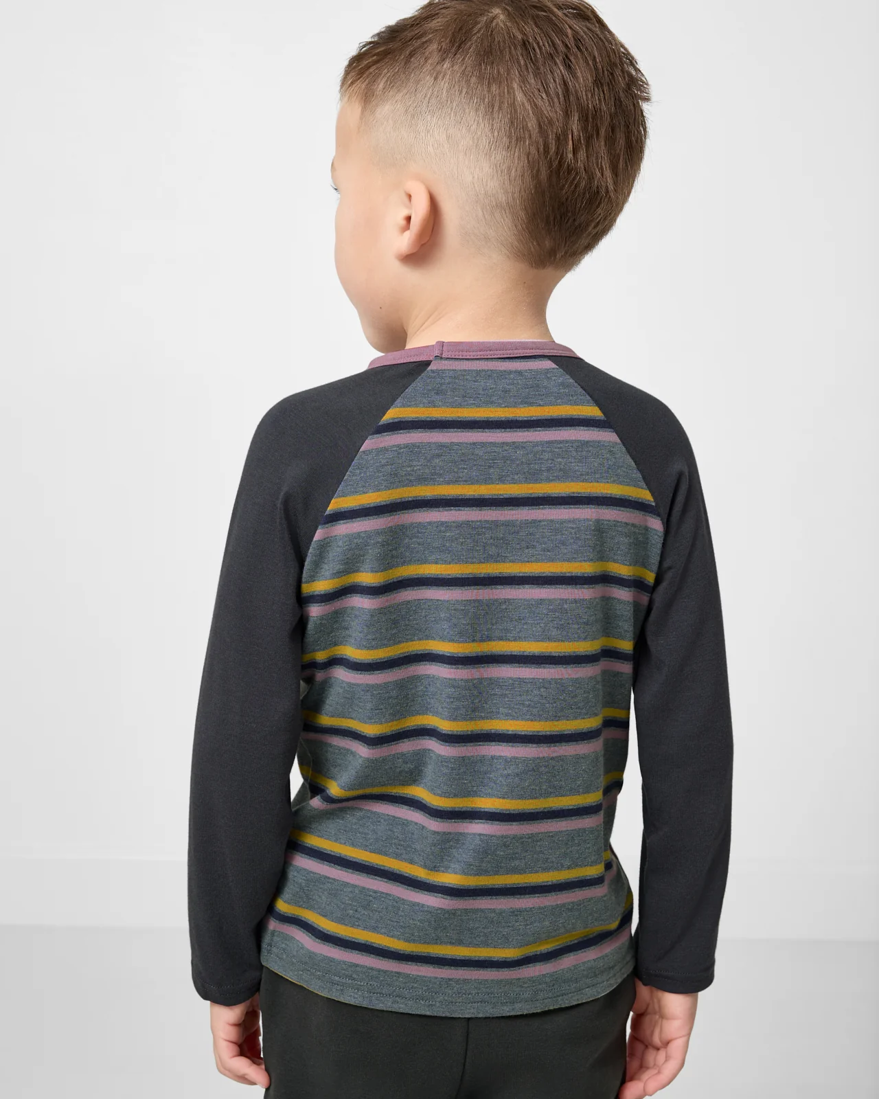 Ollie Stripe Raglan Tee - Image 4