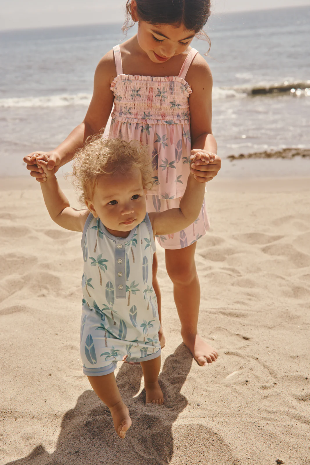 Palm Dunes Henley Romper - Image 6