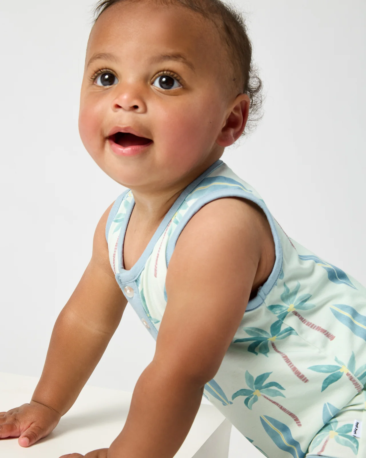 Palm Dunes Henley Romper - Image 7