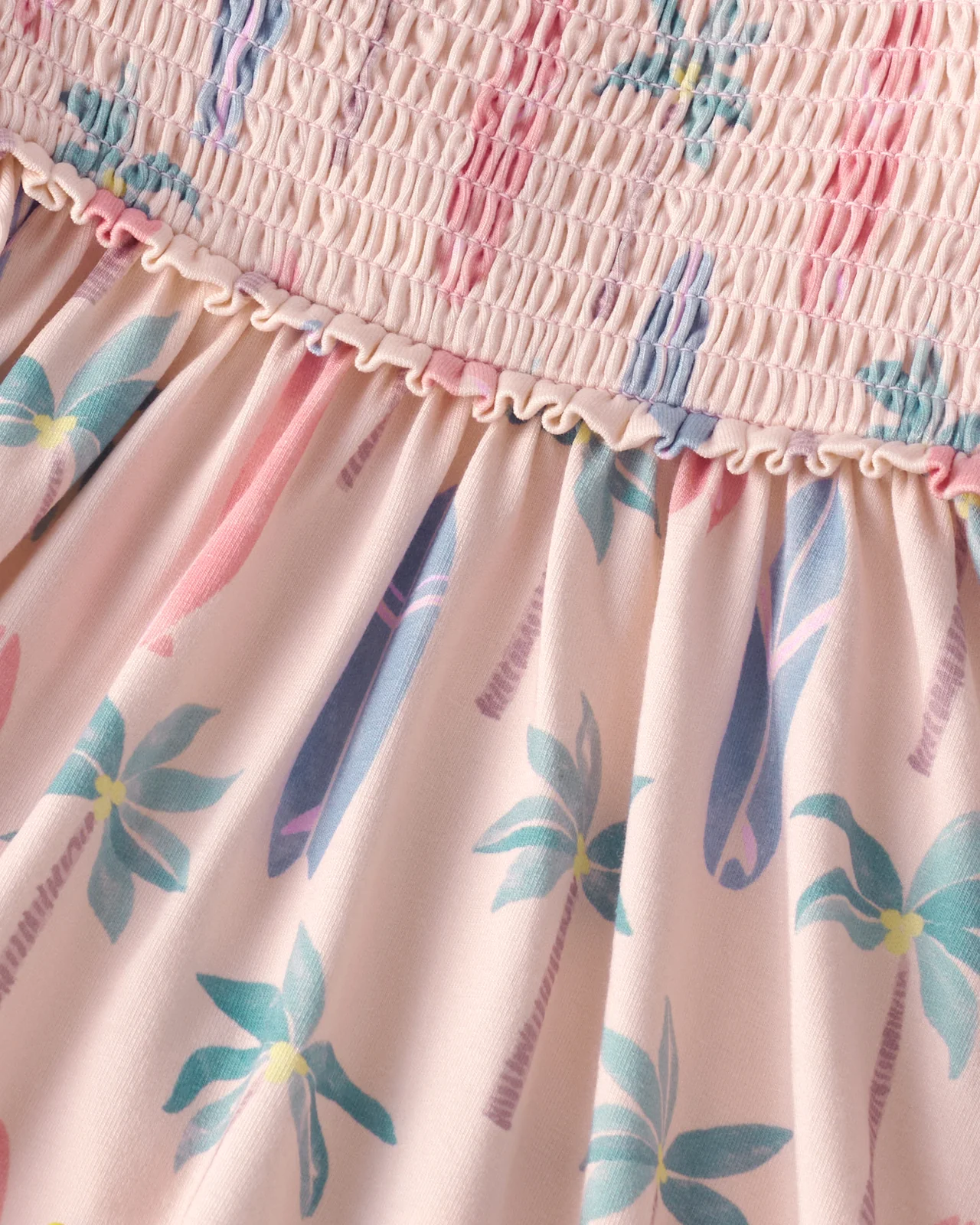 Palm Dunes Smocked Tank & Shorts Set - Image 7