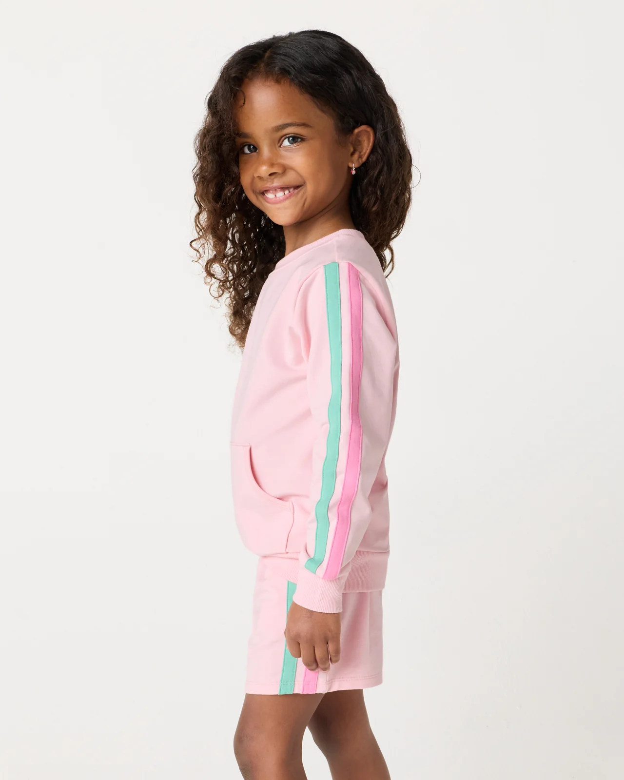 Pink Blossom Pocket Crewneck - Image 5