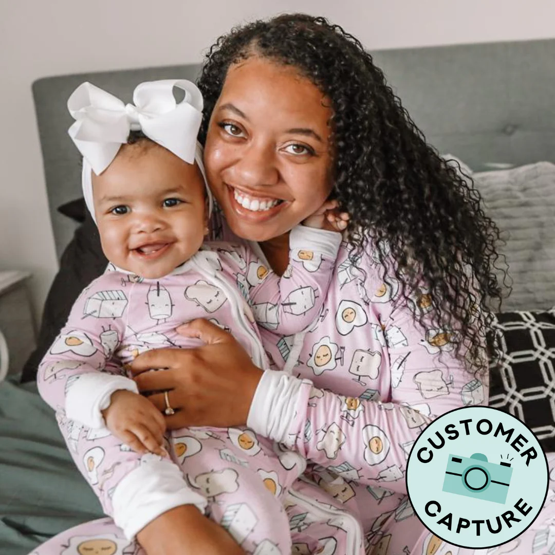 Pink Breakfast Buddies Women's Pajama Top - Image 2