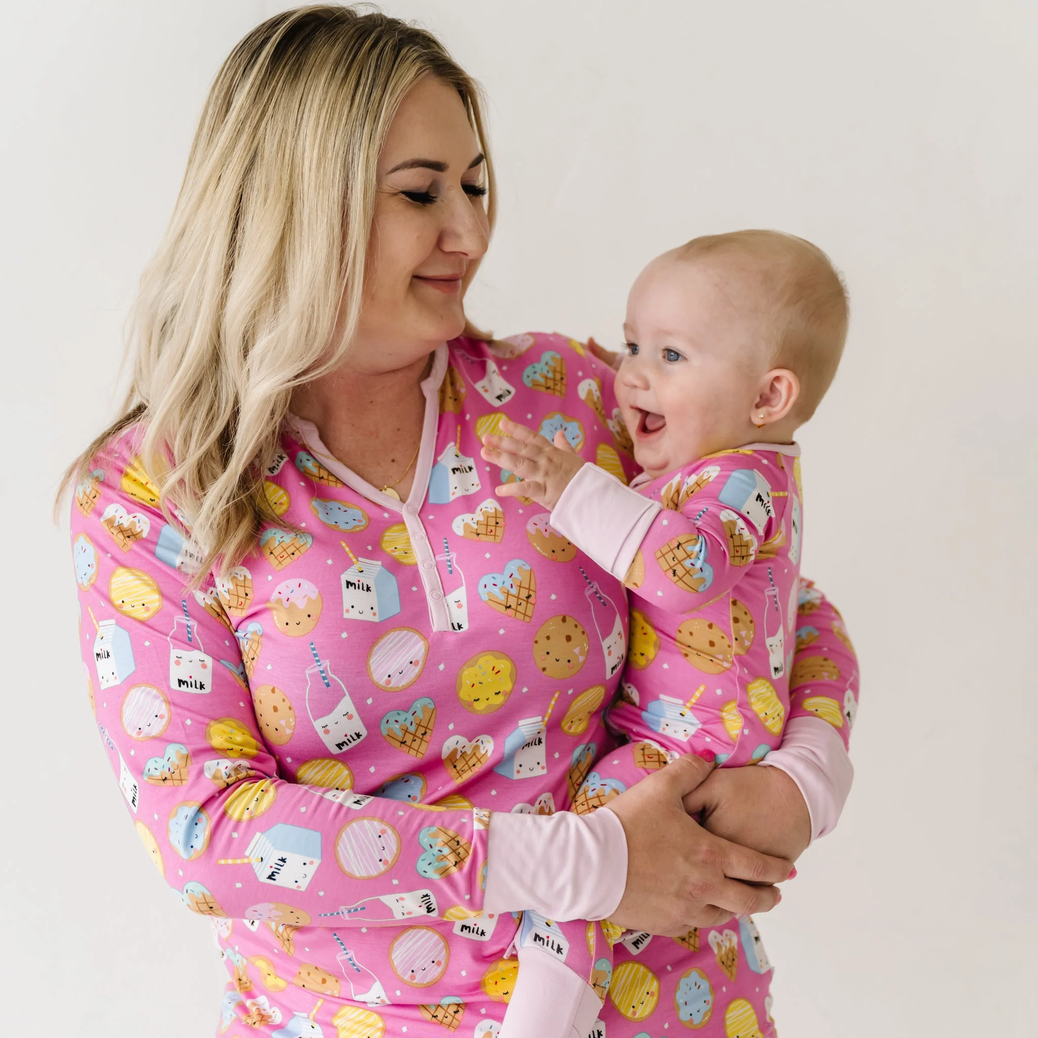 Pink Cookies & Milk Women's Pajama Top - Image 5