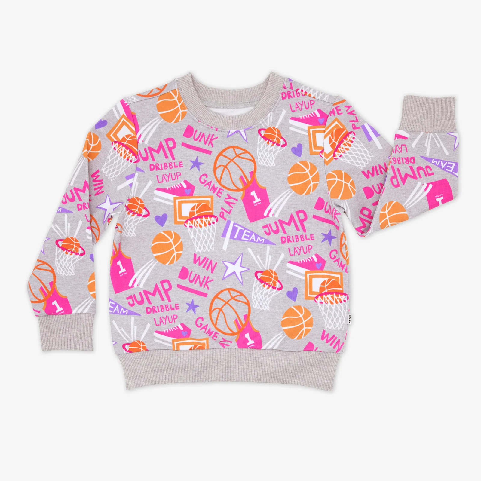 Pink Slam Dunk Crewneck Sweatshirt - Image 3