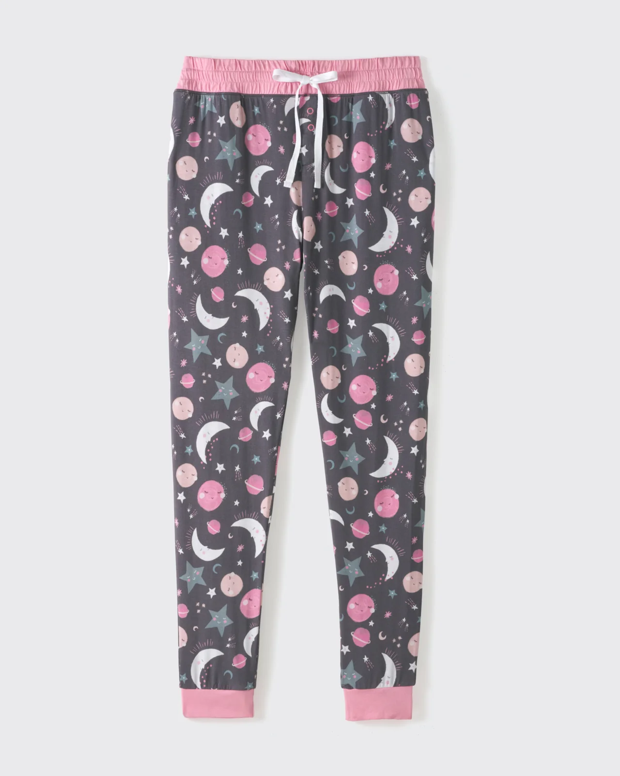 Pink To the Moon & Back Women's Pajama Pants - Image 5