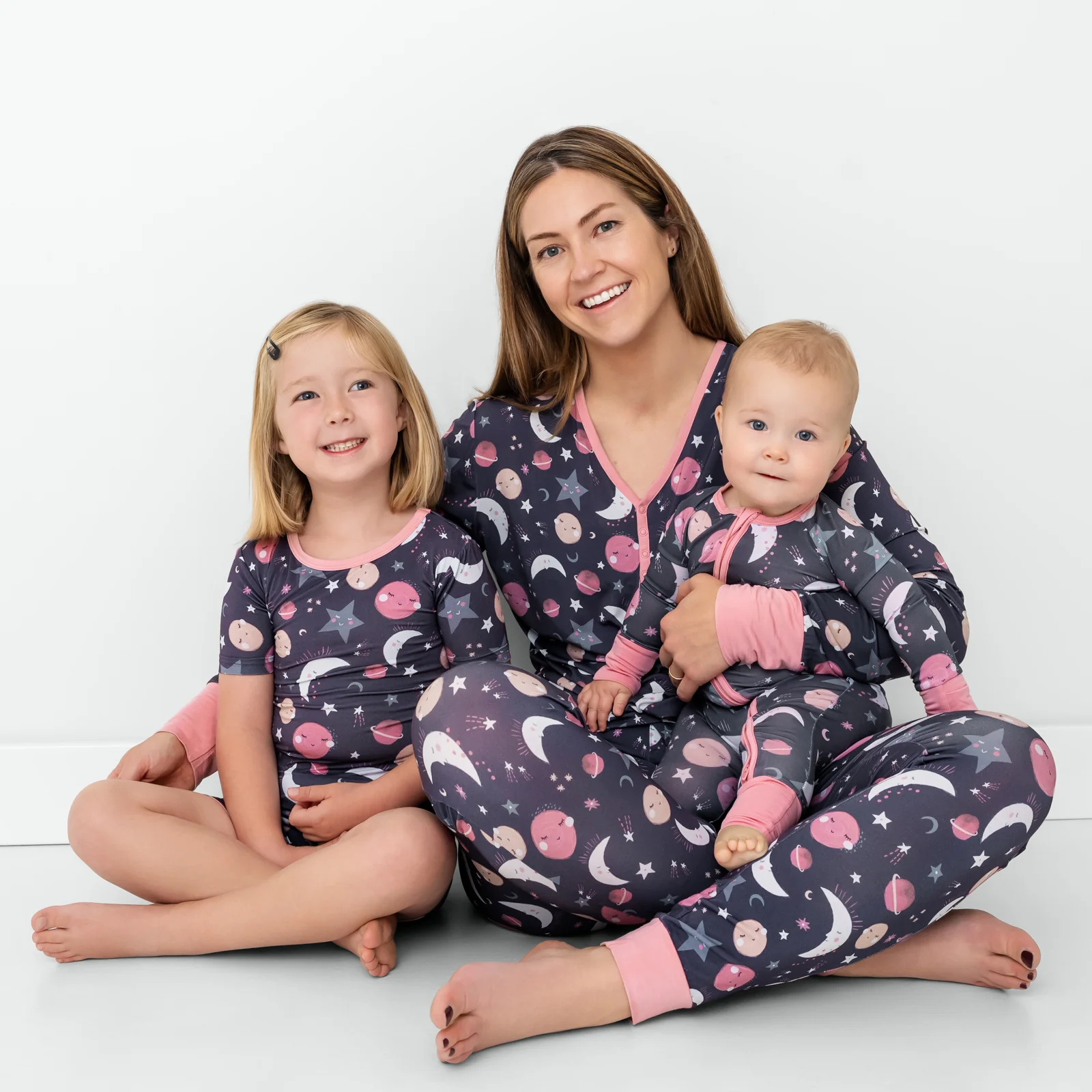 Pink To the Moon & Back Women's Pajama Pants - Image 4