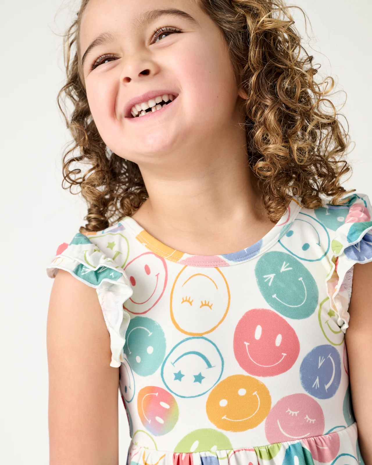 Positive Vibes Flutter Twirl Dress - Image 2