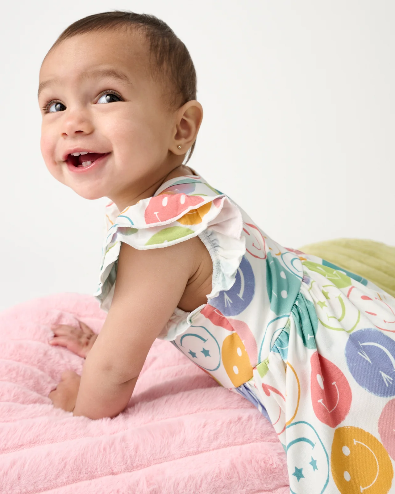 Positive Vibes Flutter Twirl Dress with Bodysuit - Image 6