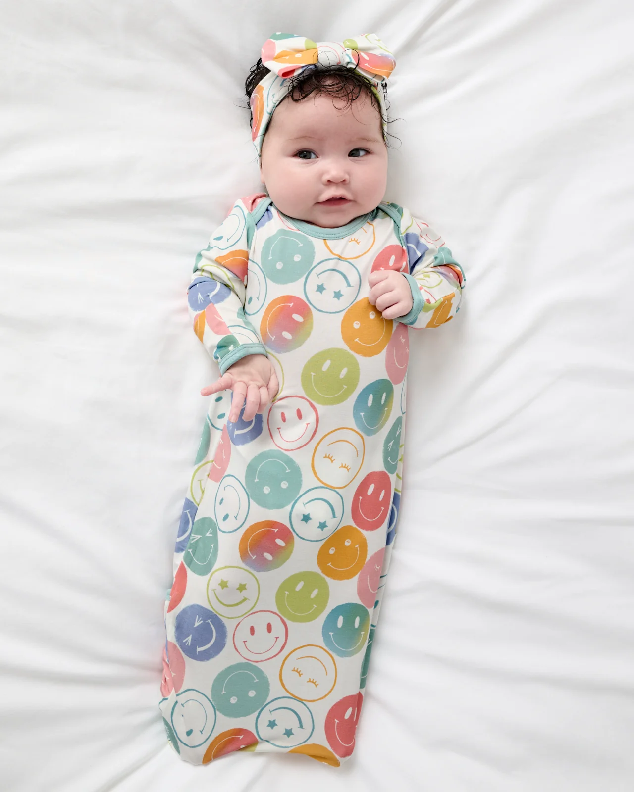 Positive Vibes Infant Gown - Image 3