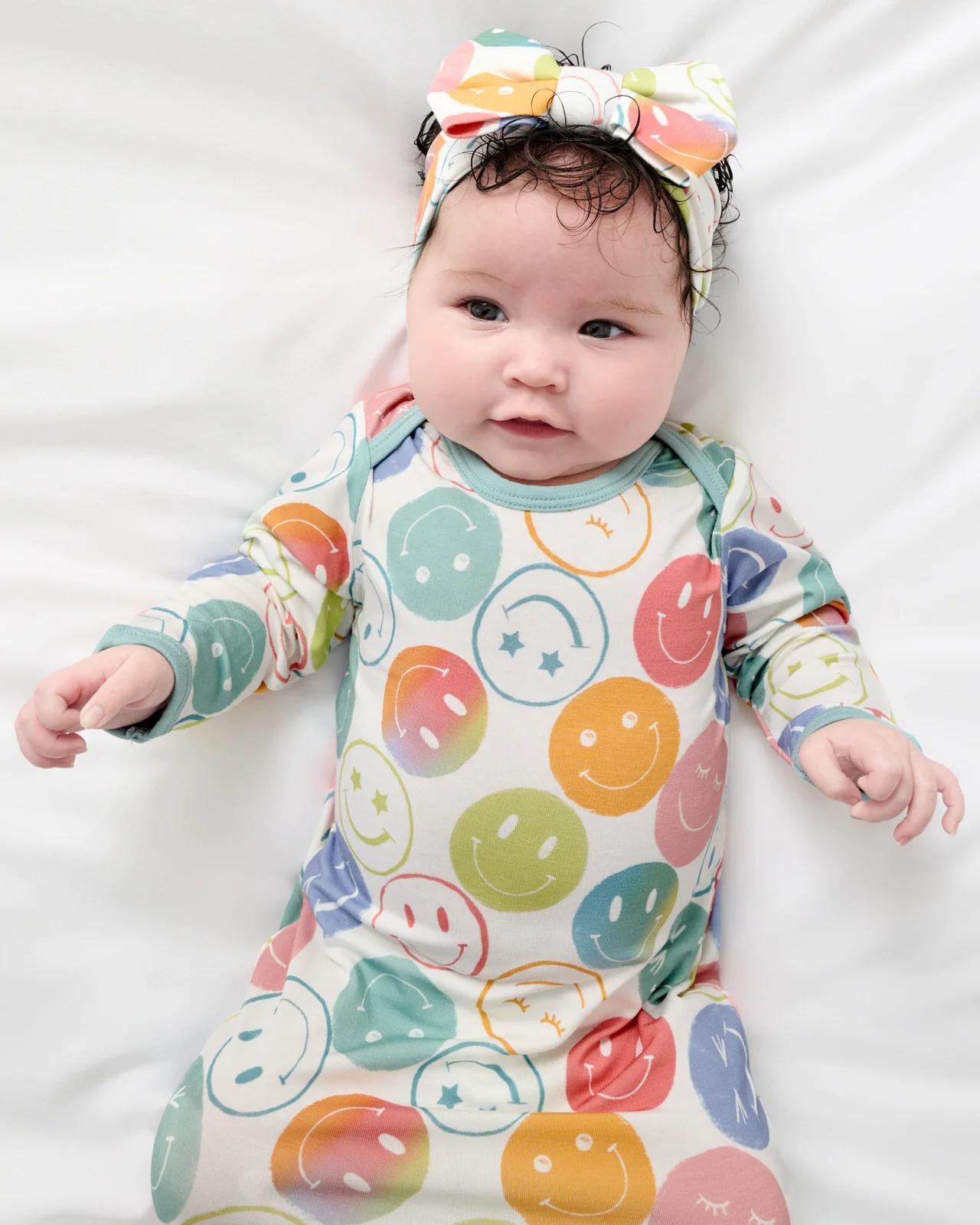 Positive Vibes Infant Gown - Image 4