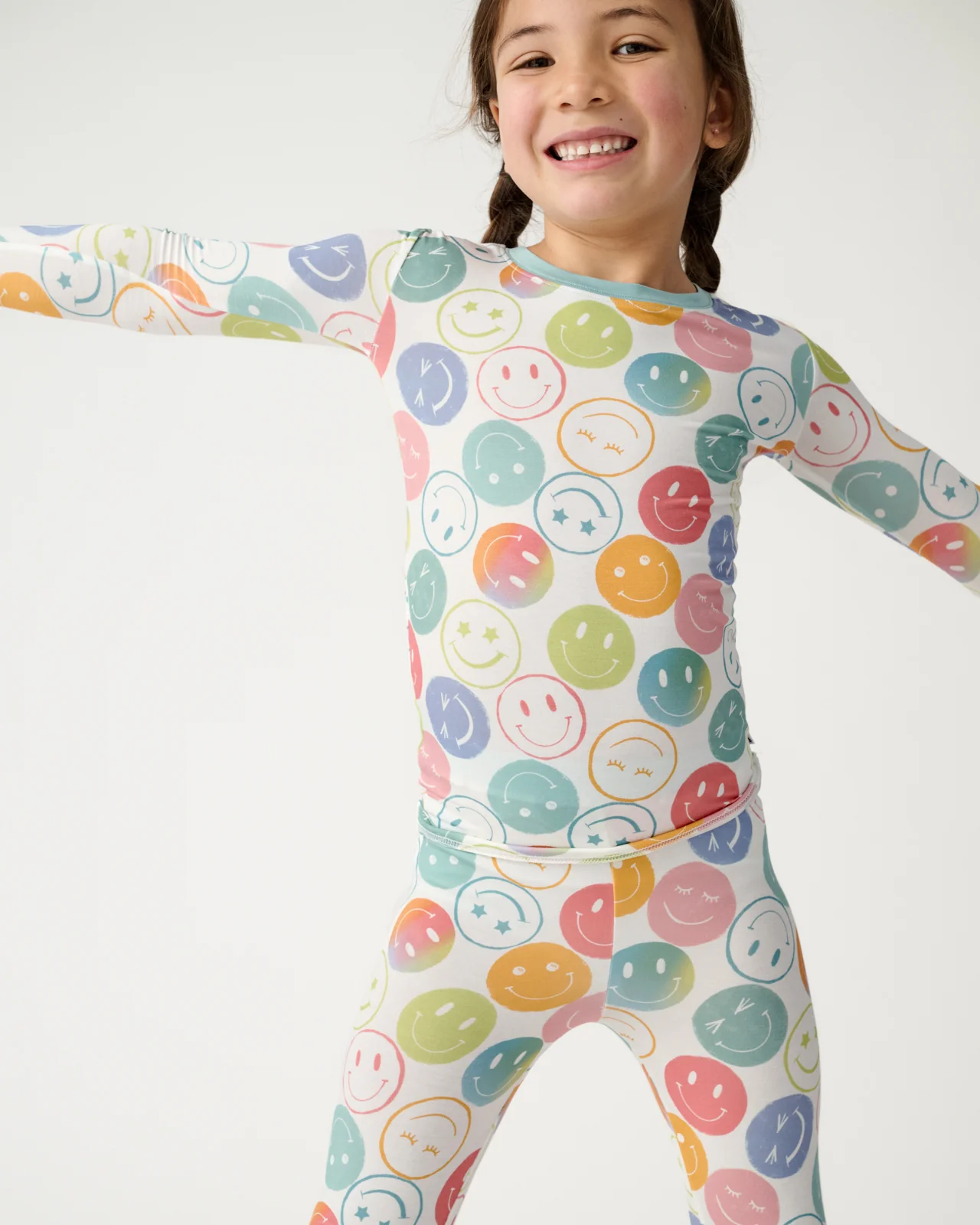 Positive Vibes Two-Piece Pajama Set - Image 5